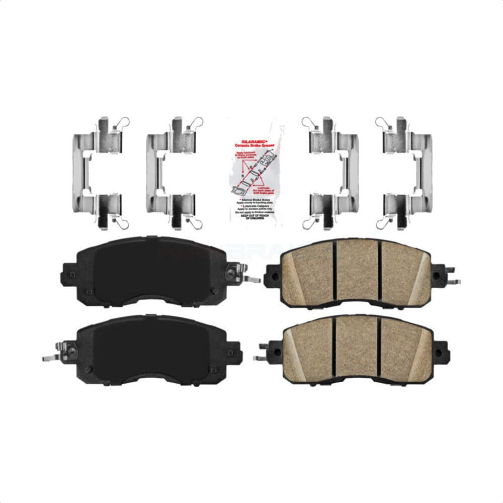 AmeriBRAKES - NWF-PRC1650 - Front Disc Brake Pad image 1