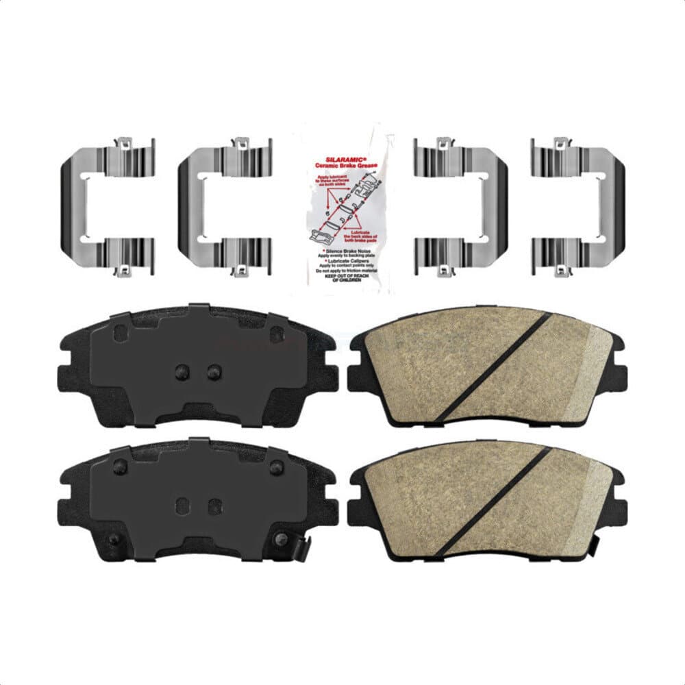 AmeriBRAKES - NWF-PRC1847 - Front Disc Brake Pad image 1