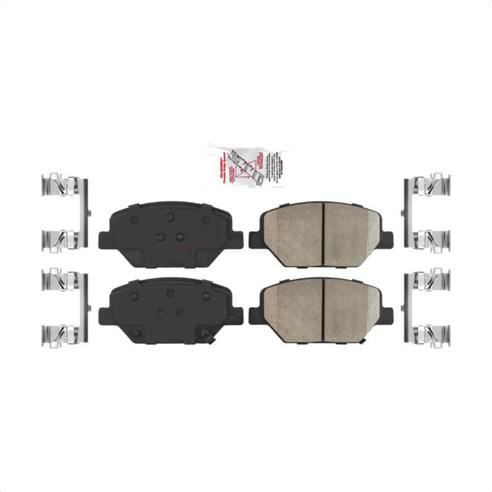 AmeriBRAKES - NWF-PRC1886 - Front Disc Brake Pad image 1