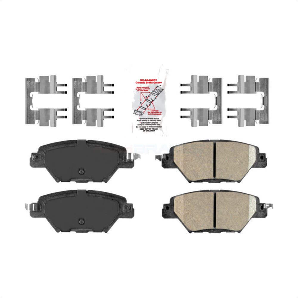 AmeriBRAKES - NWF-PRC1934 - Rear Disc Brake Pad image 1
