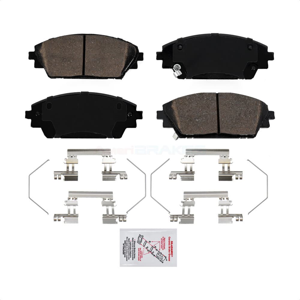 AmeriBRAKES - NWF-PRC2275 - Front Disc Brake Pad image 1