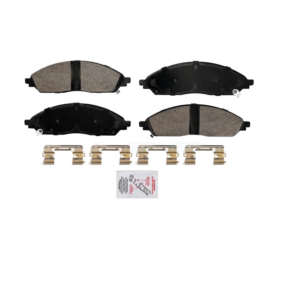 AmeriBRAKES - NWF-PRC2402 - Front Disc Brake Pad image 1
