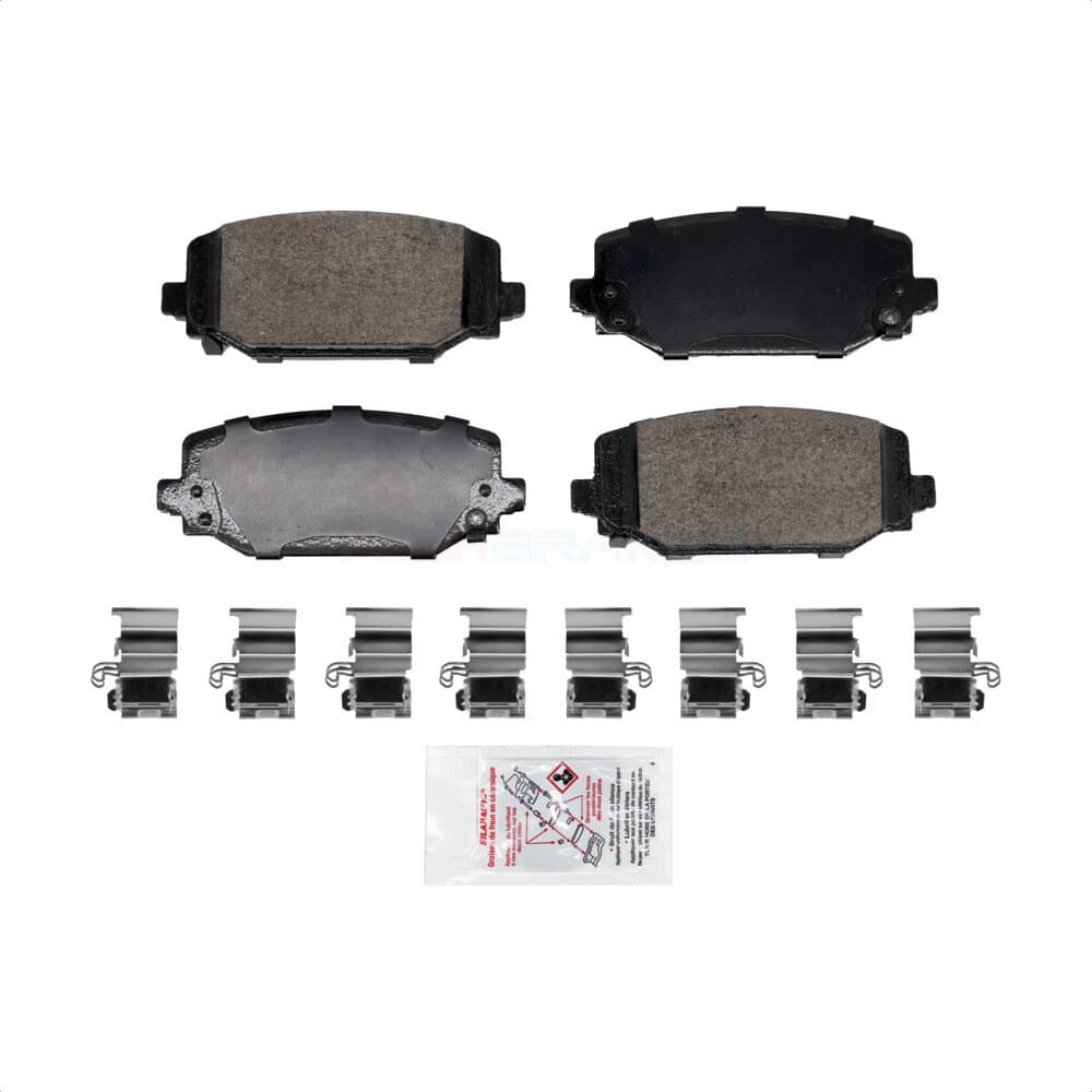 AmeriBRAKES - NWF-PRC2411 - Rear Disc Brake Pad image 1