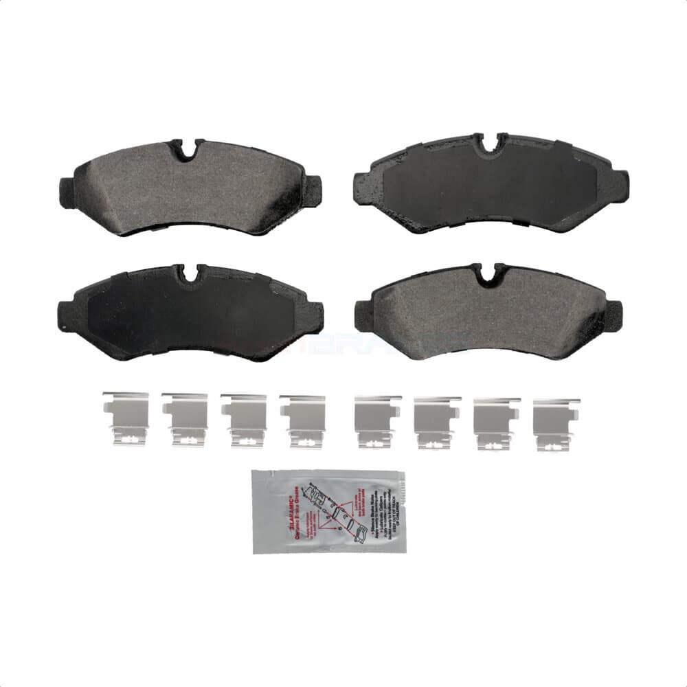 AmeriBRAKES - NWF-PRC619 - Front Disc Brake Pad image 1