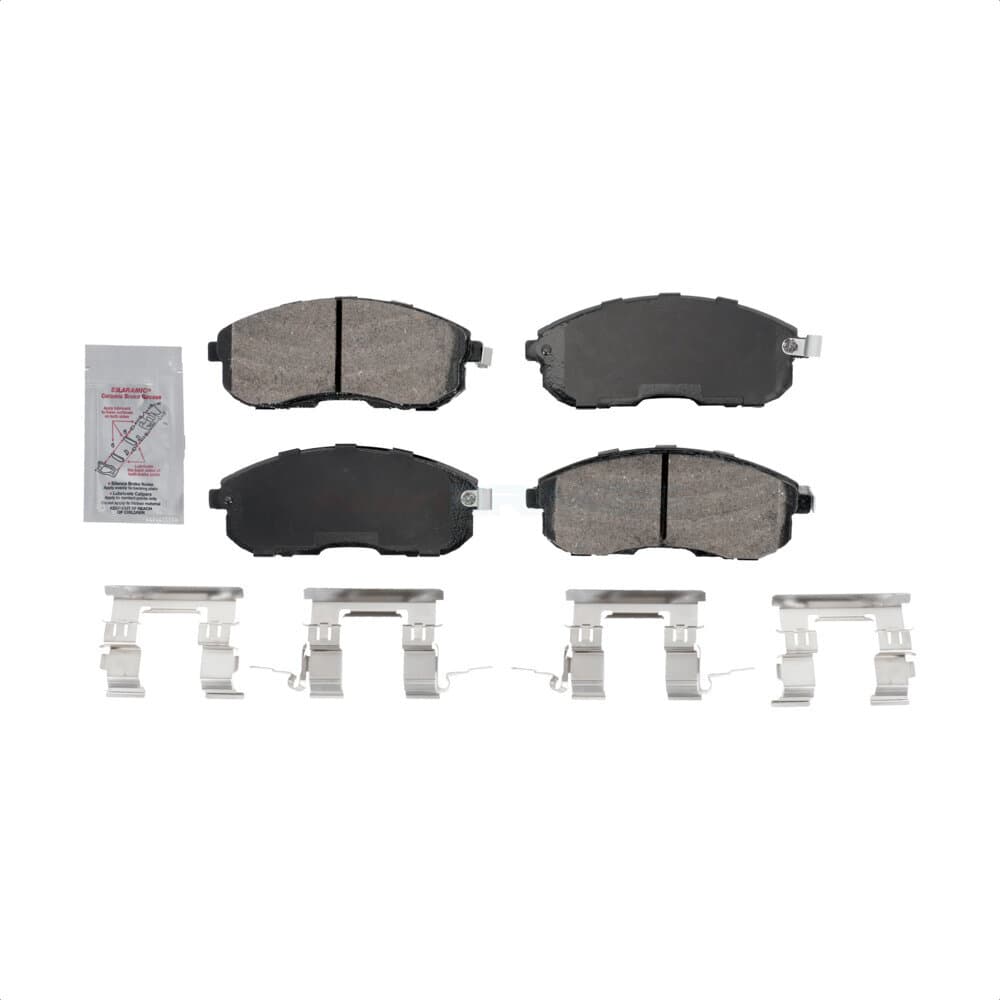 AmeriBRAKES - NWF-PRC815A - Front Disc Brake Pad image 1