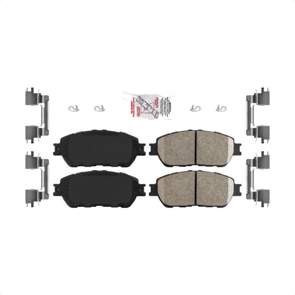 AmeriBRAKES - NWF-PRC906 - Front Disc Brake Pad image 1