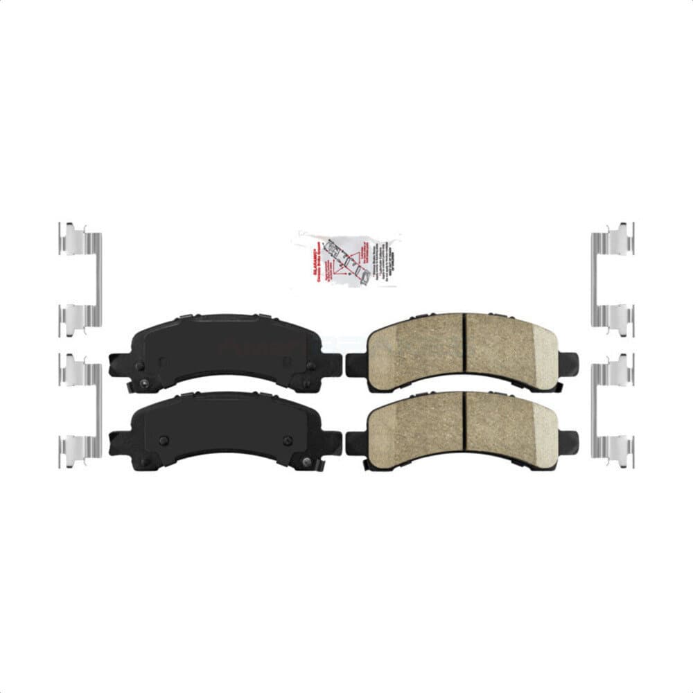 AmeriBRAKES - NWF-PRC974 - Rear Disc Brake Pad image 1