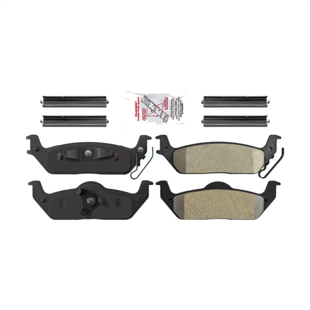 AmeriBRAKES - NWF-PRM1012 - Rear Disc Brake Pad image 1