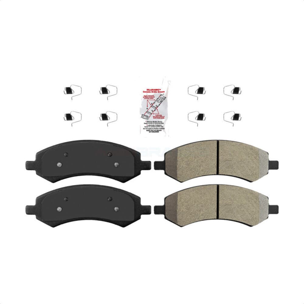 AmeriBRAKES - NWF-PRM1084 - Front Disc Brake Pad image 1