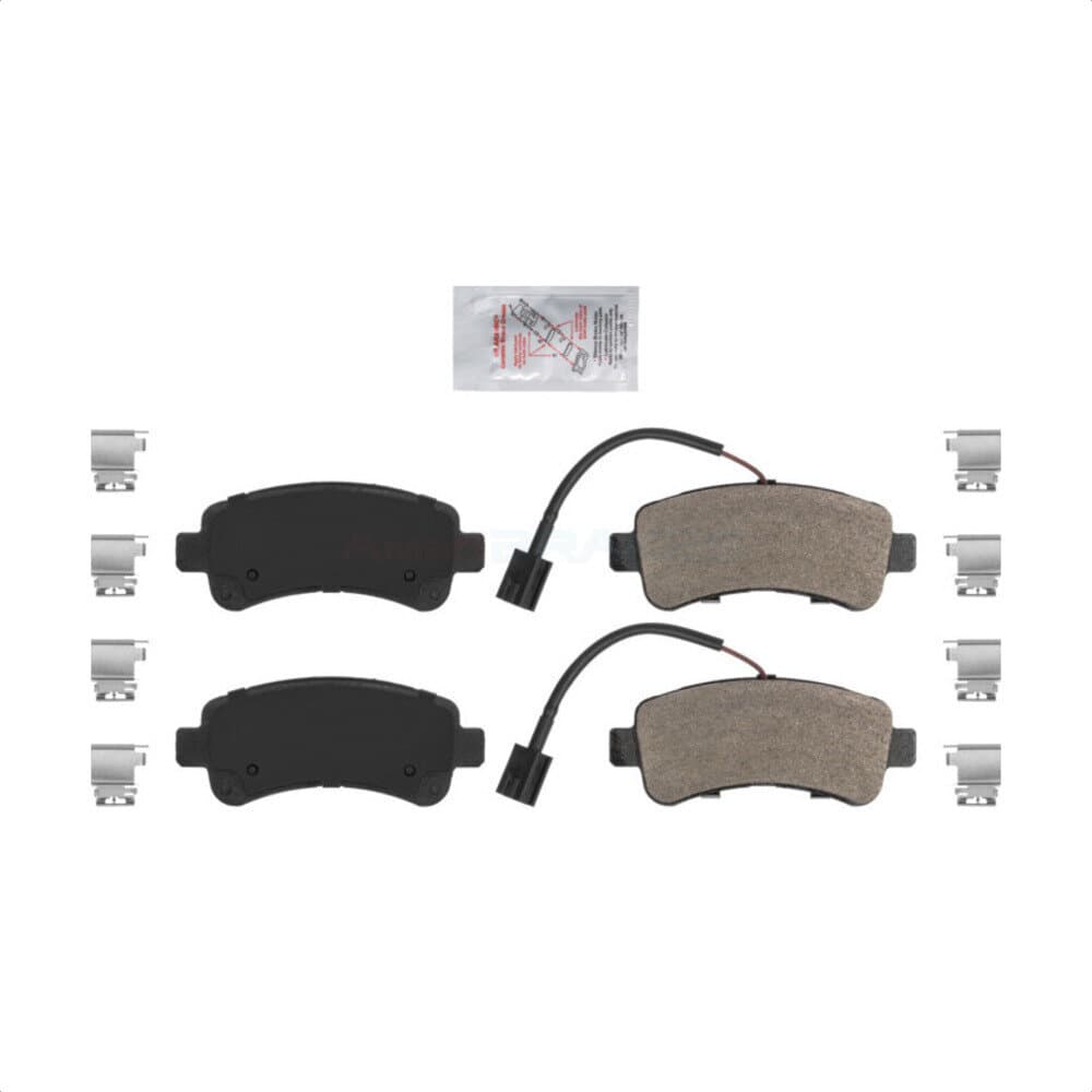 AmeriBRAKES - NWF-PRM1746 - Rear Disc Brake Pad image 1