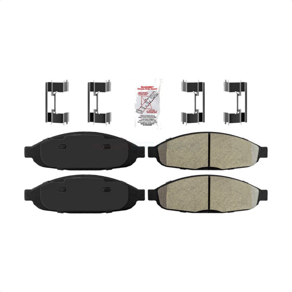 AmeriBRAKES - NWF-PRM997 - Front Disc Brake Pad image 1