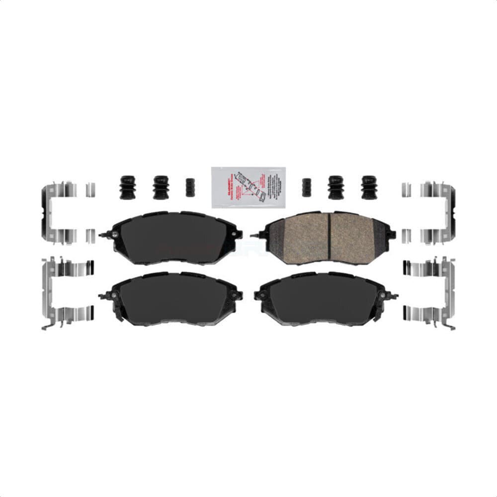 AmeriBRAKES - NWF-PTC1078 - Front Disc Brake Pad image 1