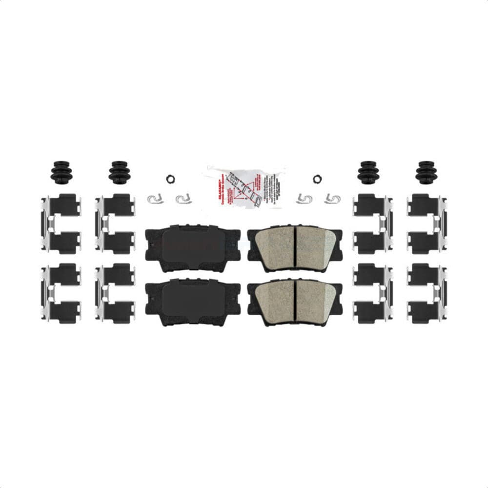 AmeriBRAKES - NWF-PTC1212 - Rear Disc Brake Pad image 1