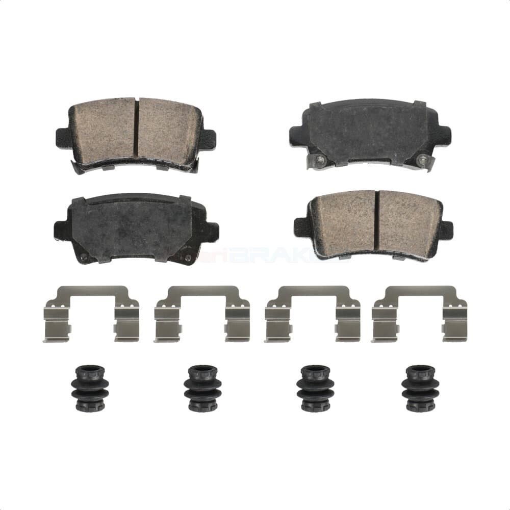AmeriBRAKES - NWF-PTC1430 - Rear Disc Brake Pad image 1