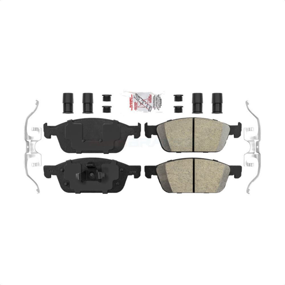 AmeriBRAKES - NWF-PTC1645 - Front Disc Brake Pad image 1