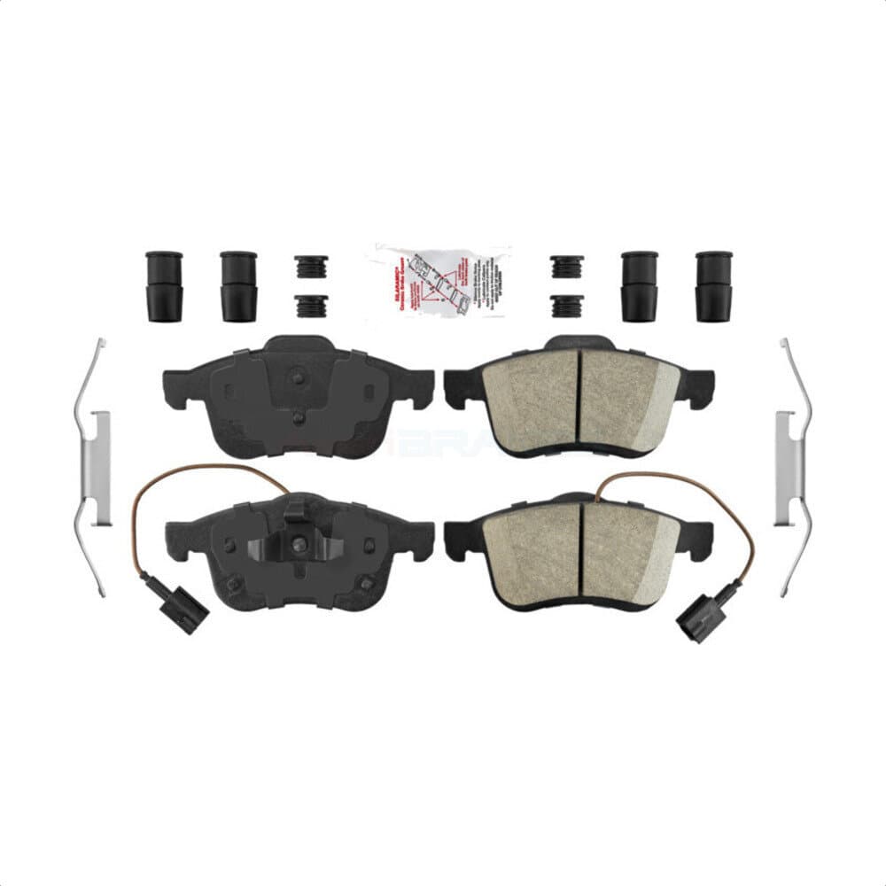 AmeriBRAKES - NWF-PTC1721A - Front Disc Brake Pad image 1