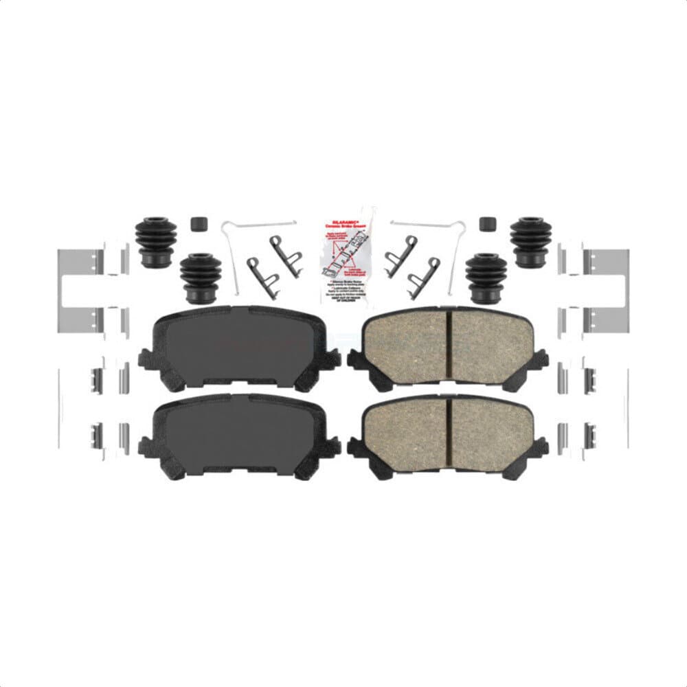 AmeriBRAKES - NWF-PTC1724 - Rear Disc Brake Pad image 1