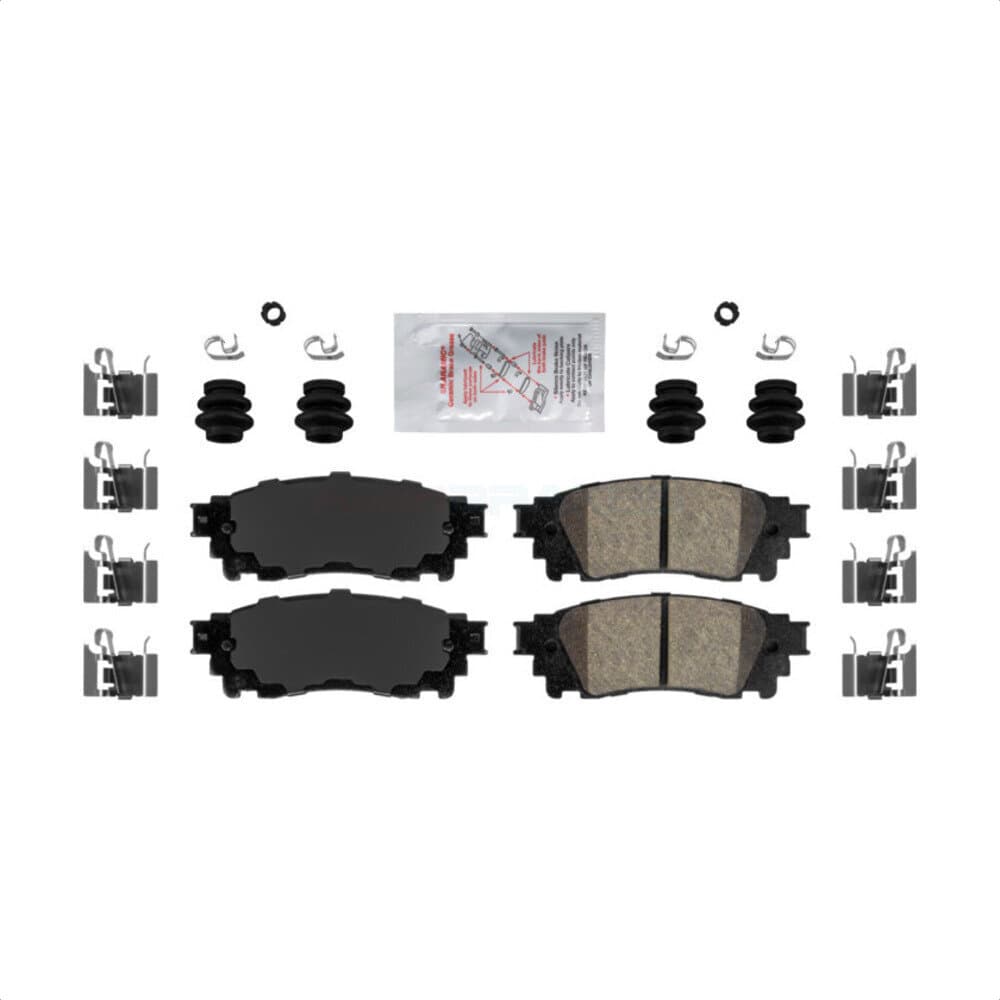 AmeriBRAKES - NWF-PTC1805 - Rear Disc Brake Pad image 1