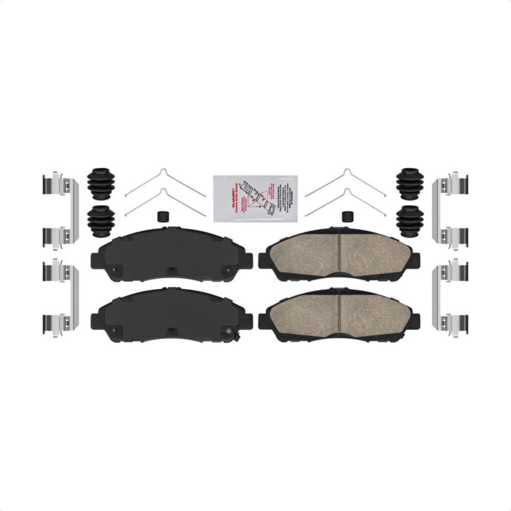 AmeriBRAKES - NWF-PTC1896 - Front Disc Brake Pad image 1