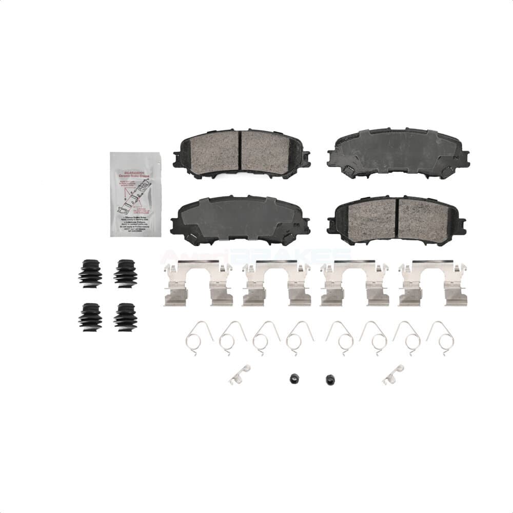 AmeriBRAKES - NWF-PTC2032 - Rear Disc Brake Pad image 1