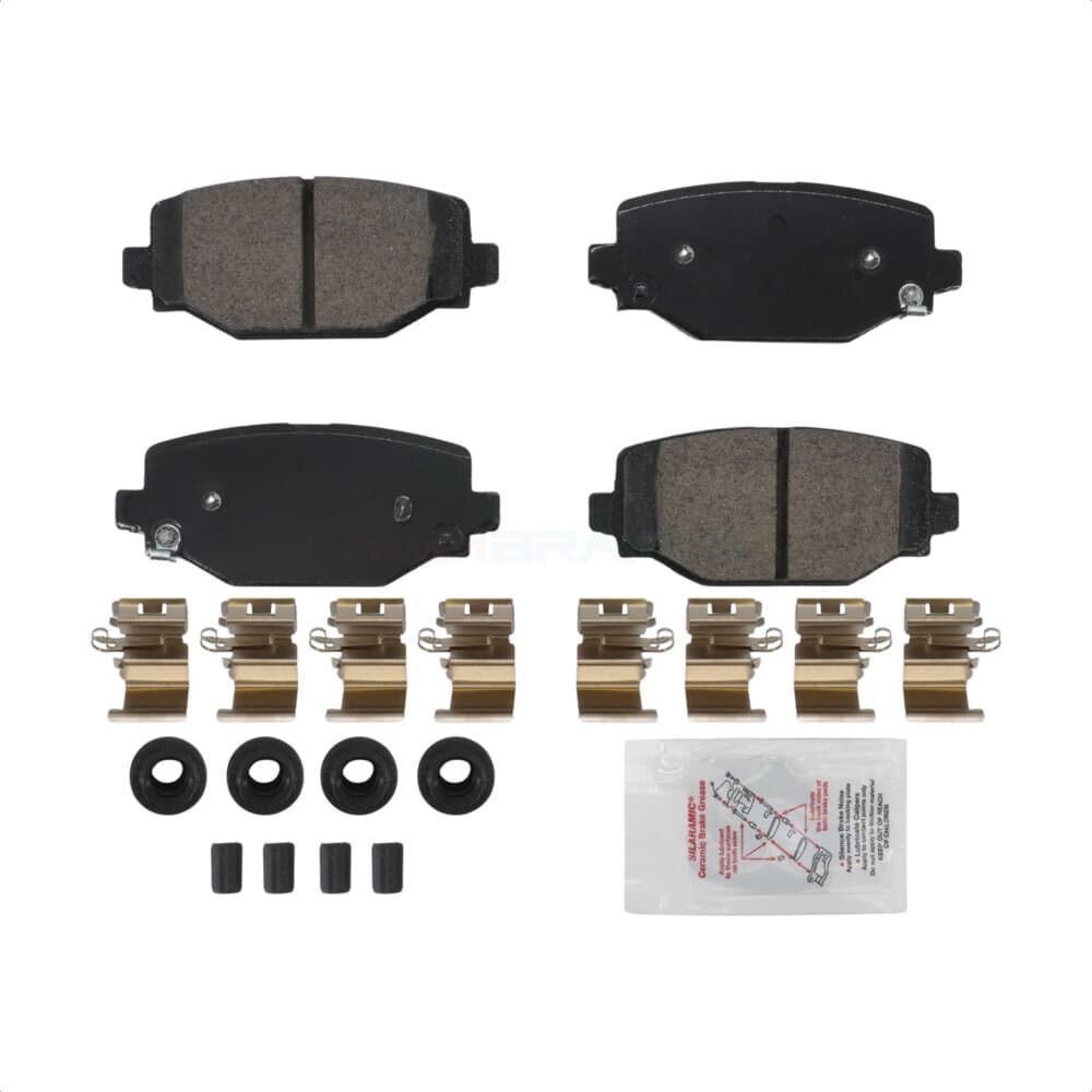AmeriBRAKES - NWF-PTC2460 - Rear Disc Brake Pad image 1
