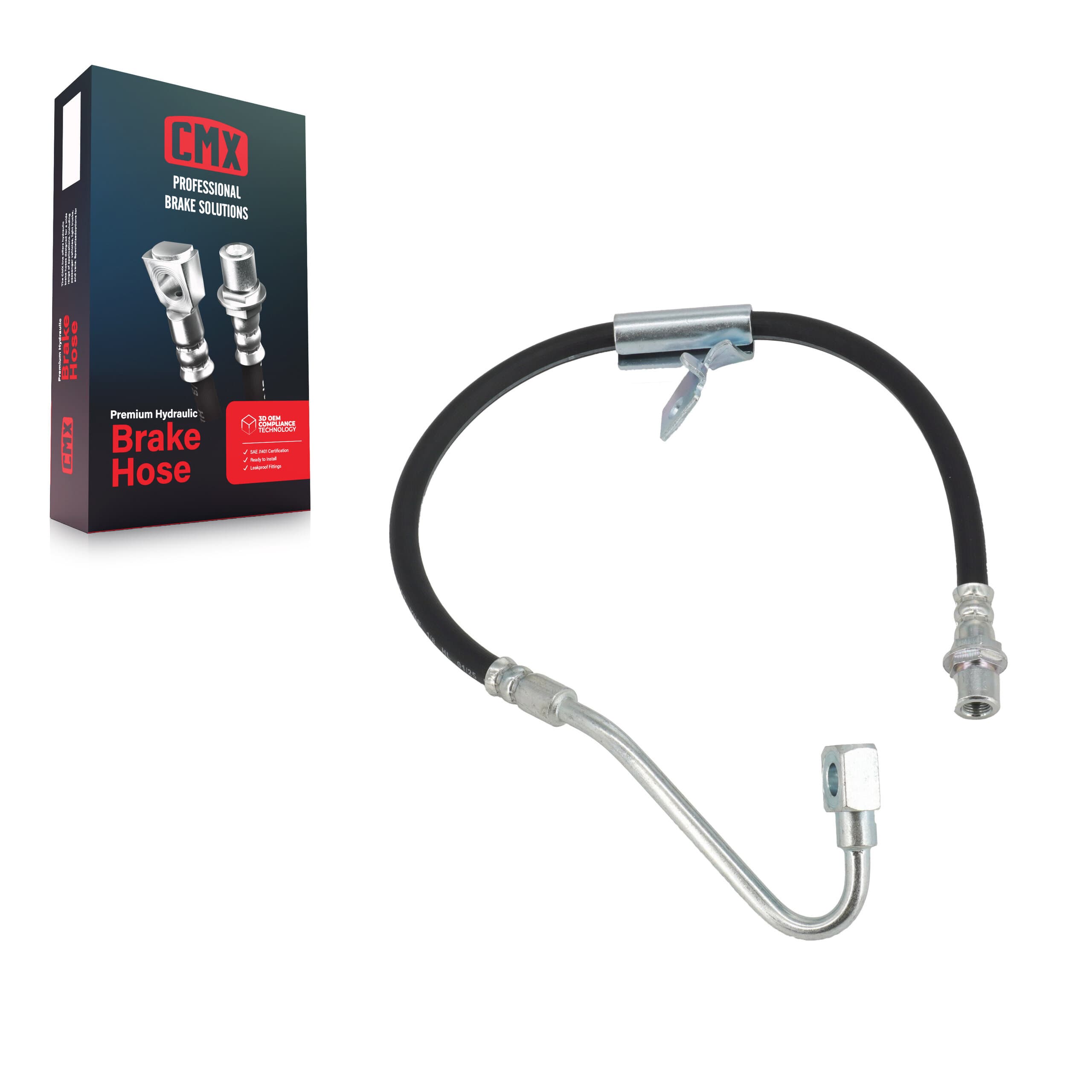 CMX - 12-H381032 - Front Left Brake Hydraulic Hose image 1