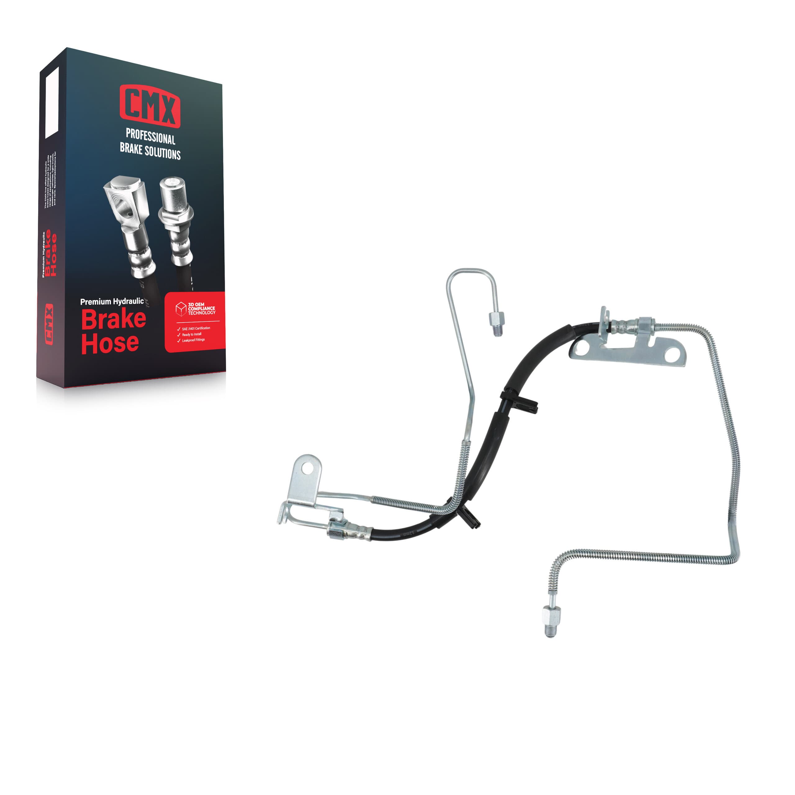 CMX - 12-H620142 - Rear Left Brake Hydraulic Hose image 1
