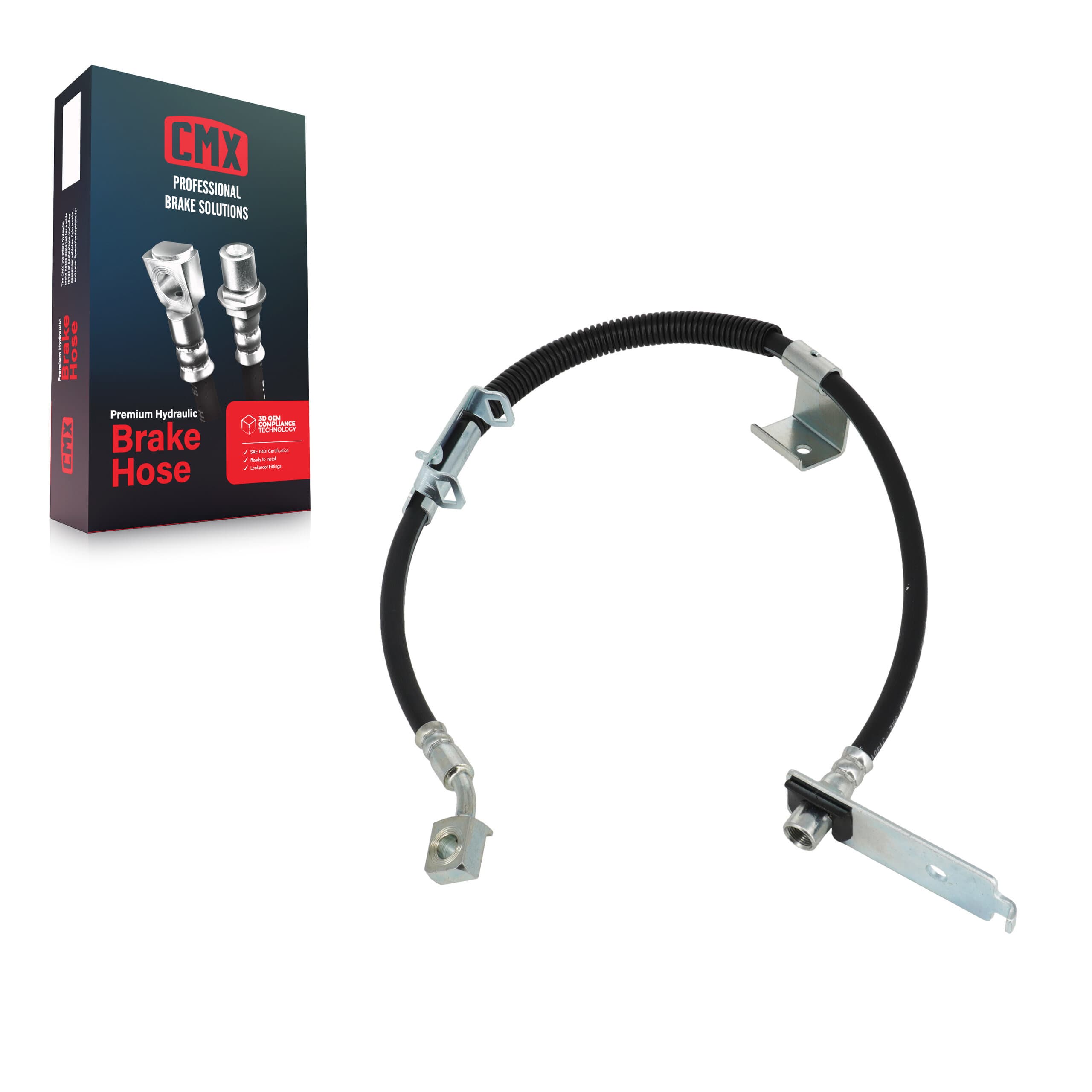 CMX - 12-H620463 - Front Left Brake Hydraulic Hose image 1