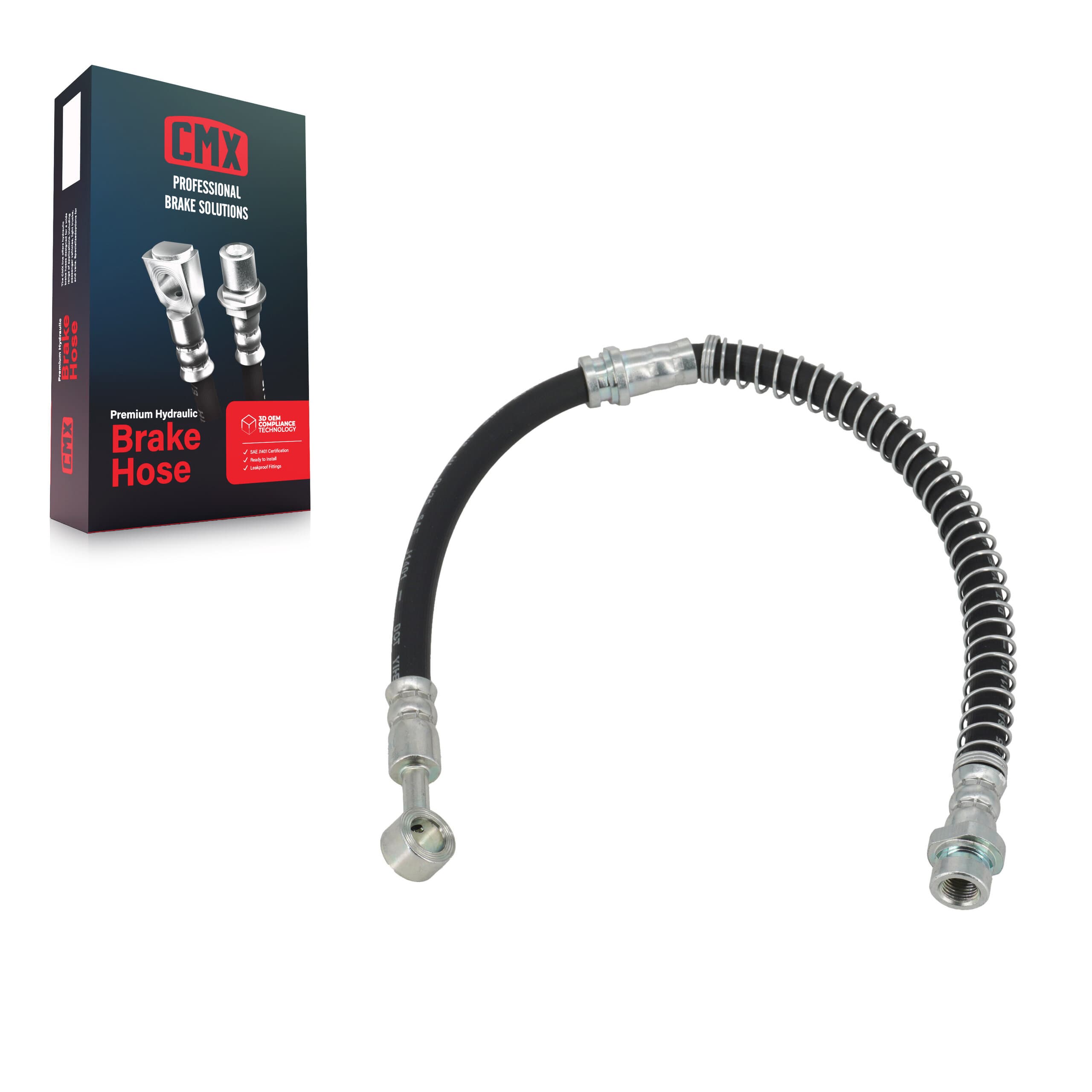 CMX - 12-H620598 - Front Left Brake Hydraulic Hose image 1