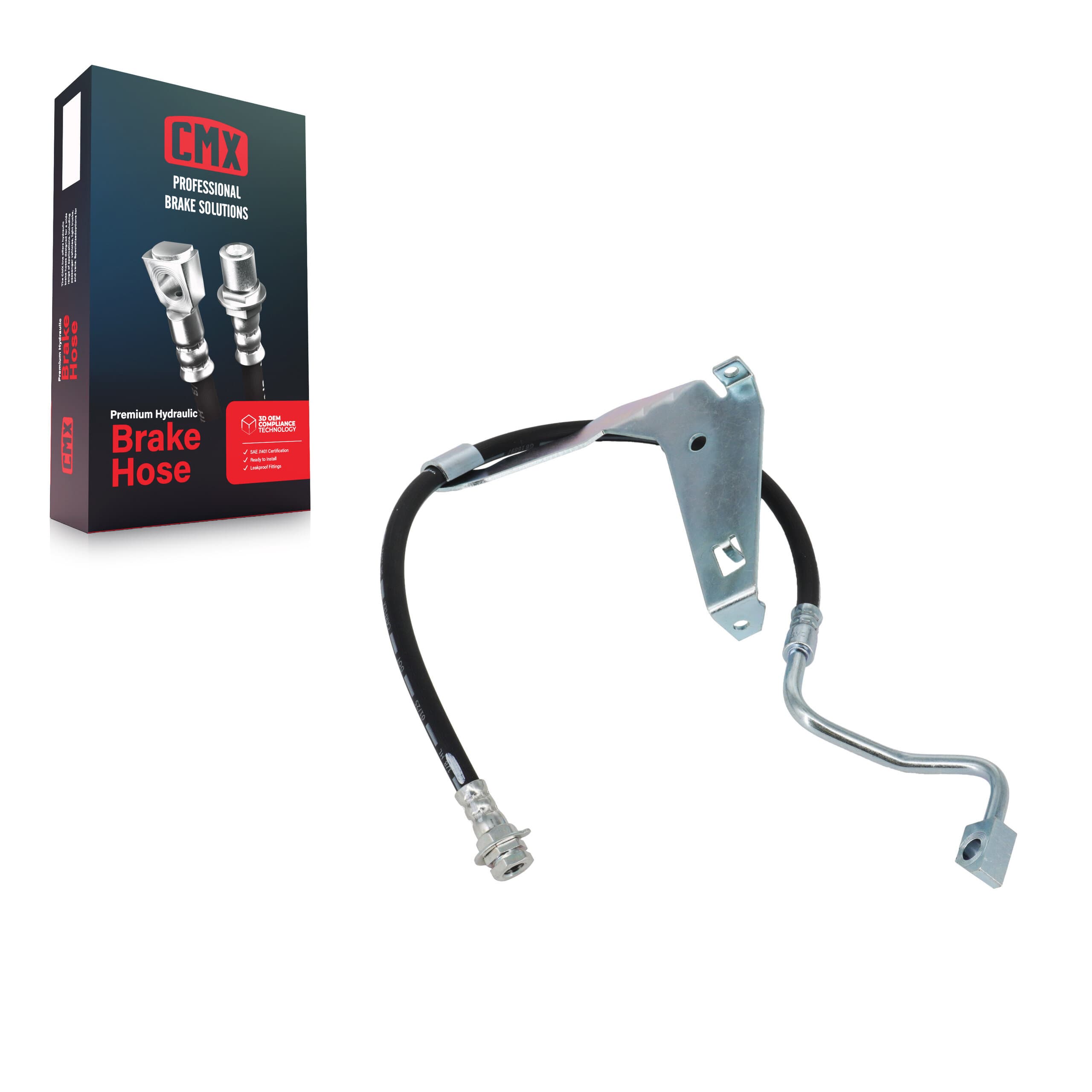 CMX - 12-H621000 - Front Left Brake Hydraulic Hose image 1