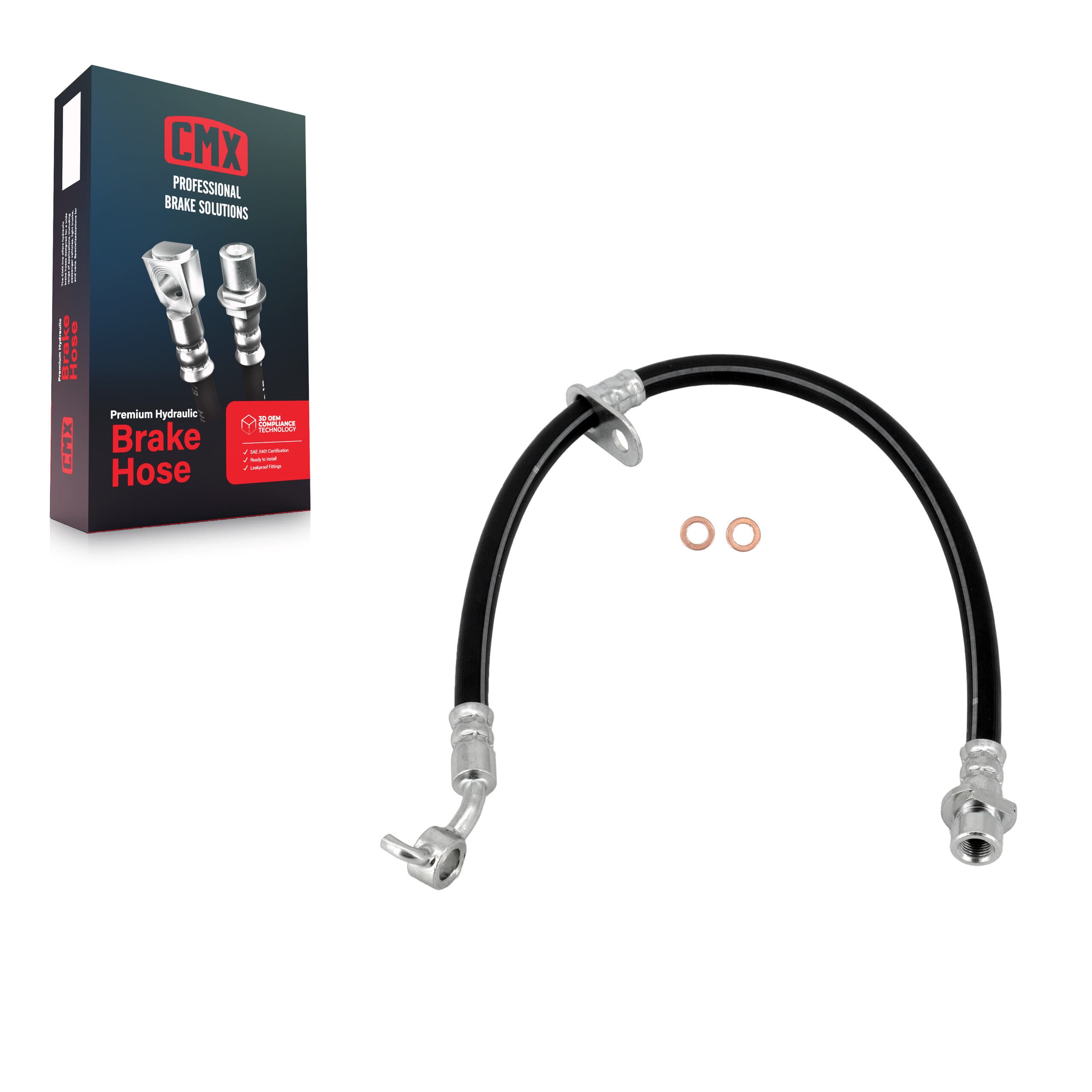 CMX - 12-H621119 - Rear Left Brake Hydraulic Hose image 1