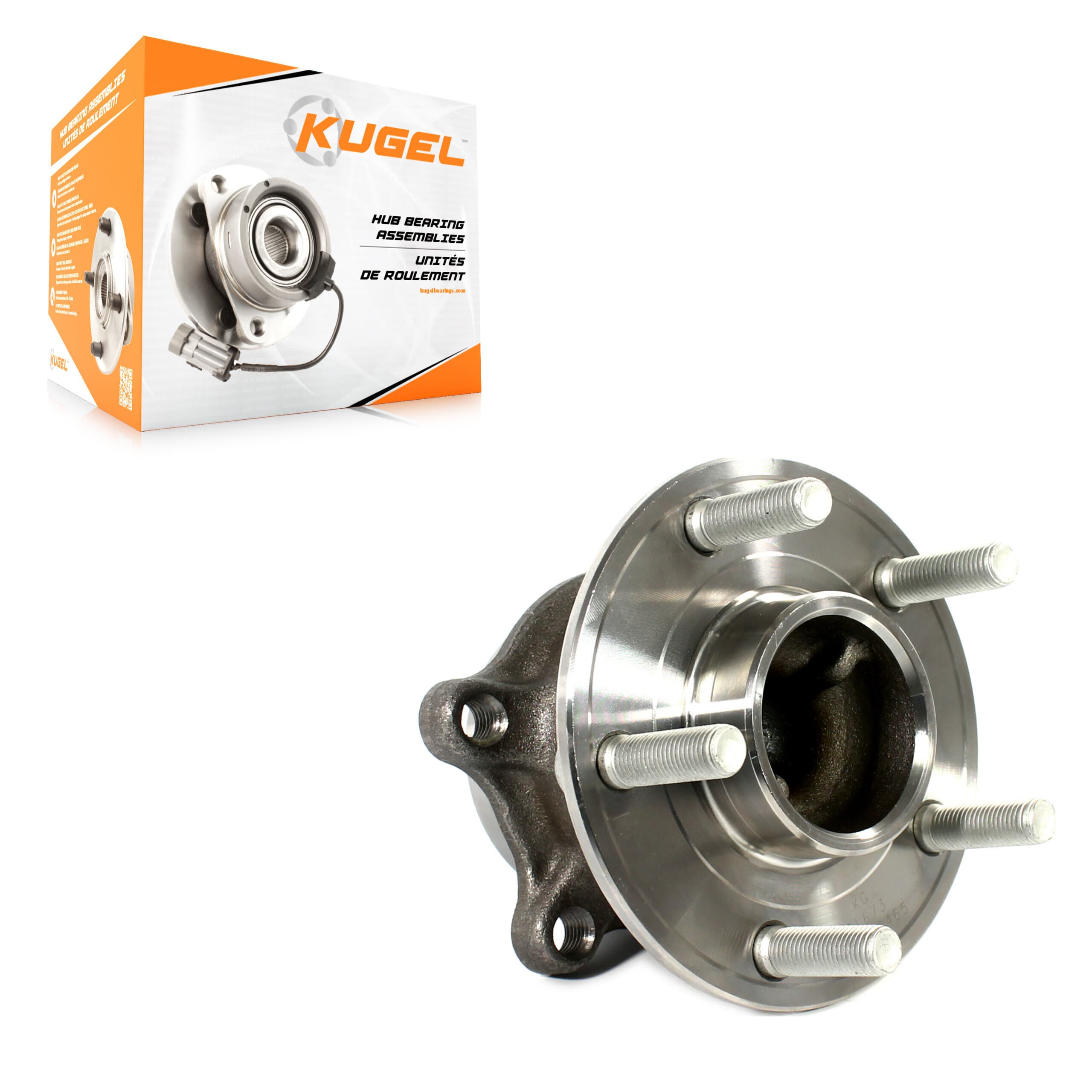Kugel - 70-512465 - Rear Wheel Bearing and Hub Assembly image 1
