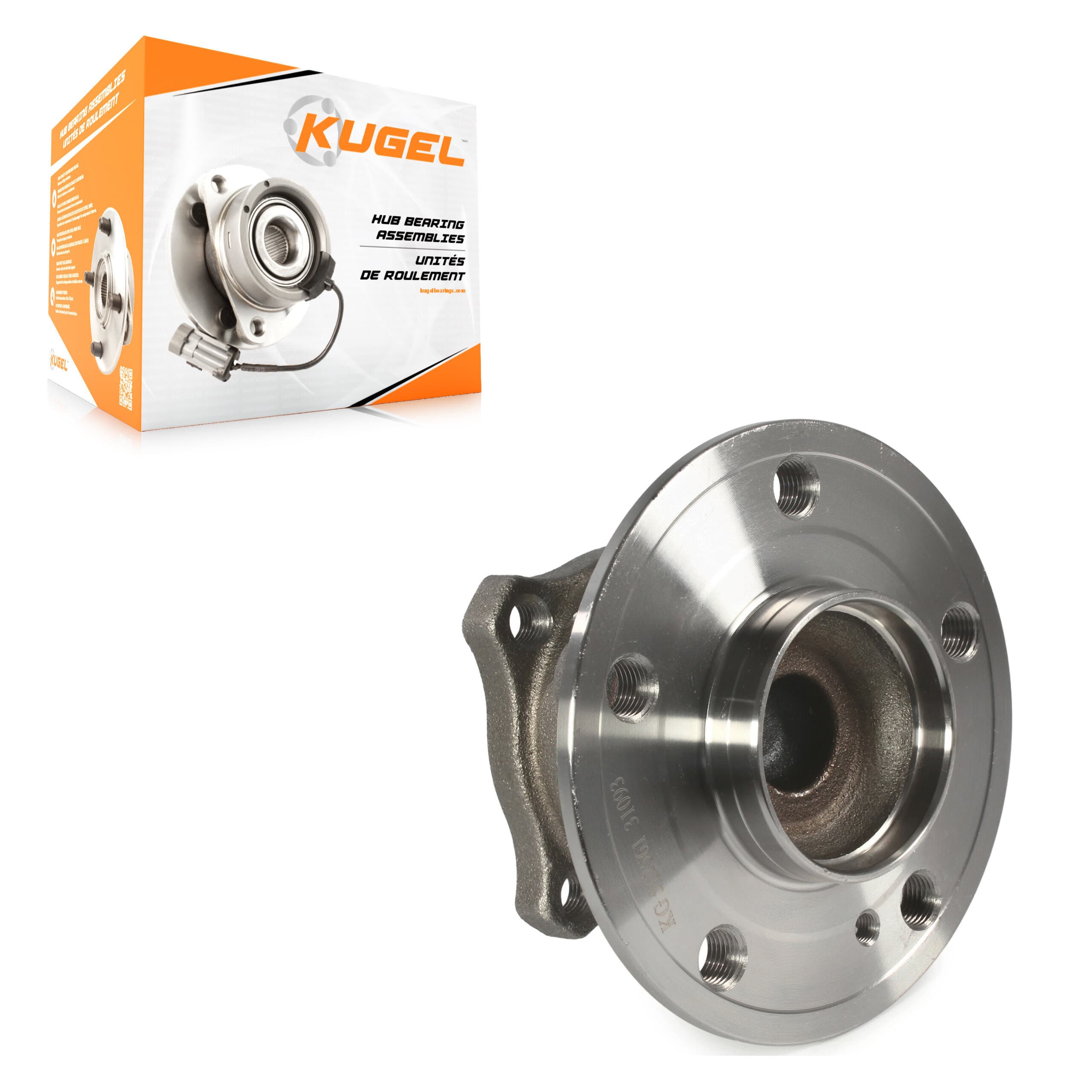 Kugel - 70-512561 - Rear Wheel Bearing and Hub Assembly image 1