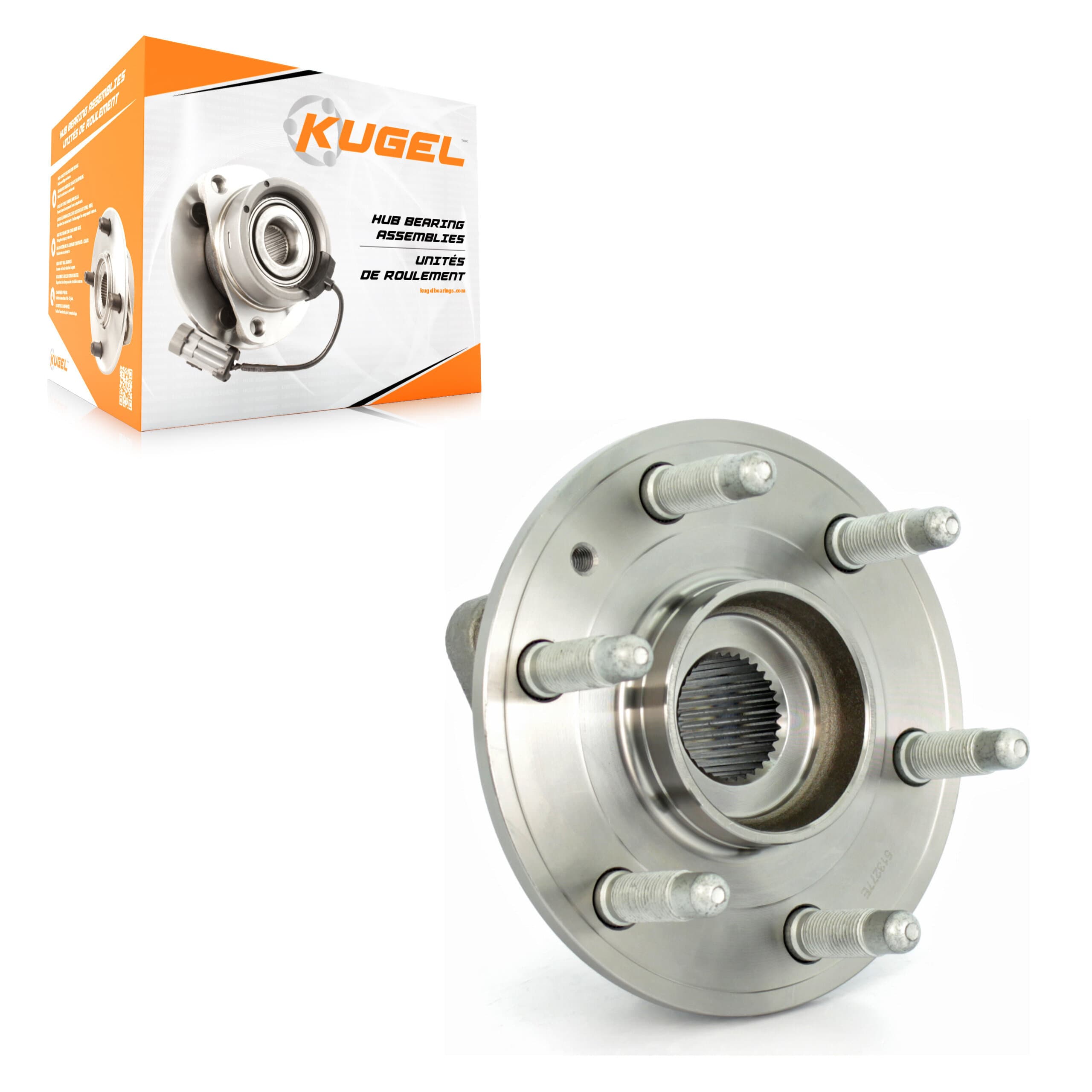 Kugel - 70-513277 - Front Wheel Bearing and Hub Assembly image 1