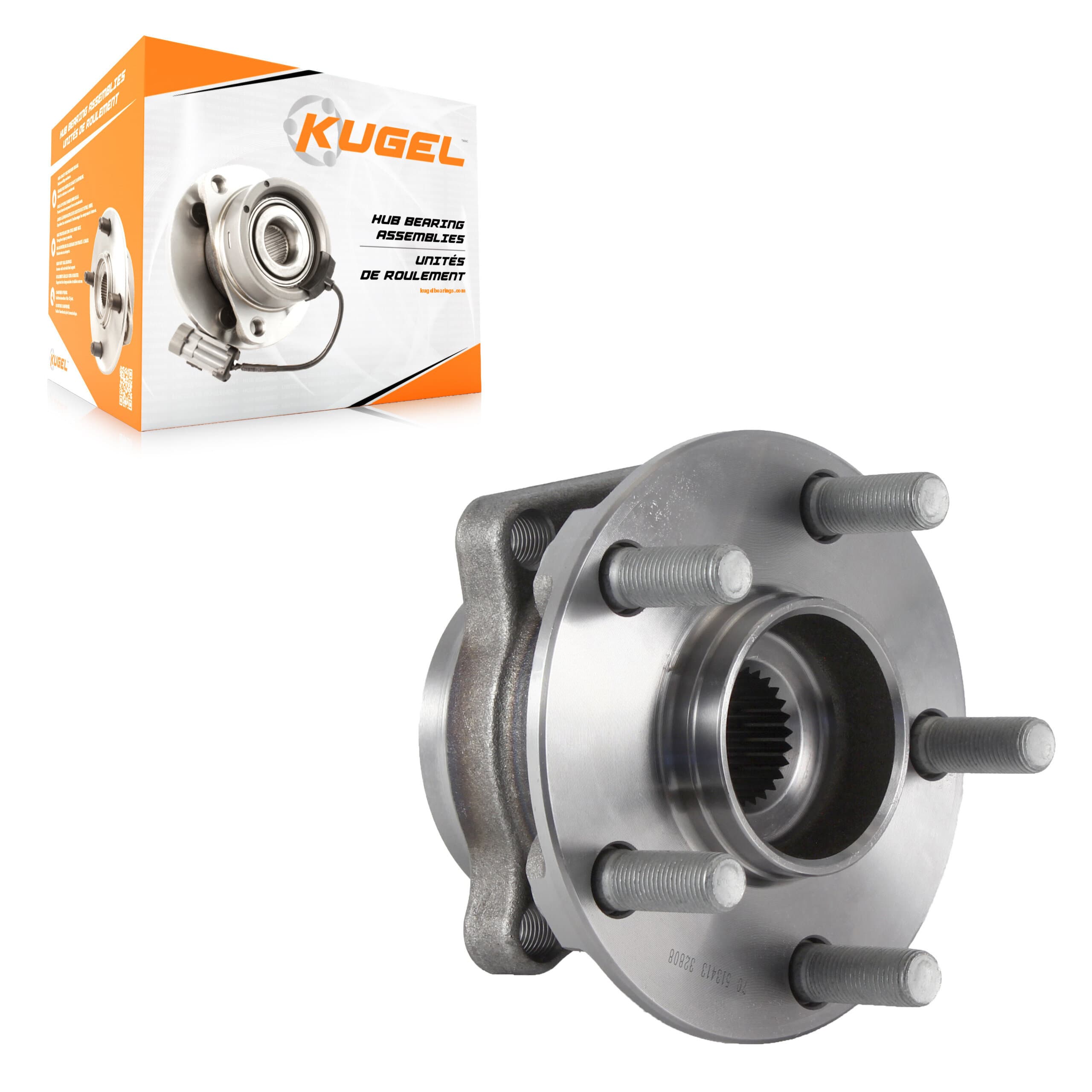 Kugel - 70-513413 - Front Wheel Bearing and Hub Assembly image 1