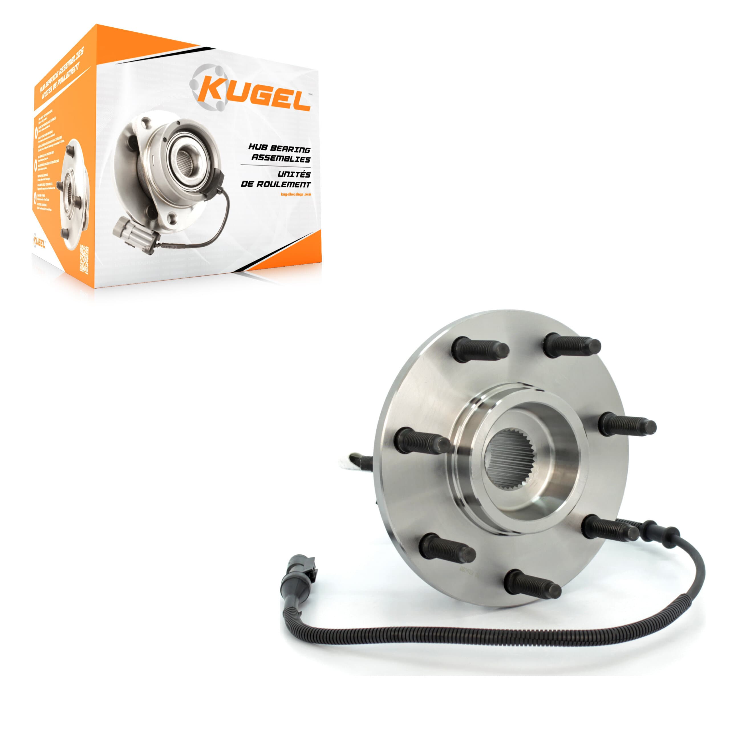 Kugel - 70-515030 - Front Wheel Bearing and Hub Assembly image 1