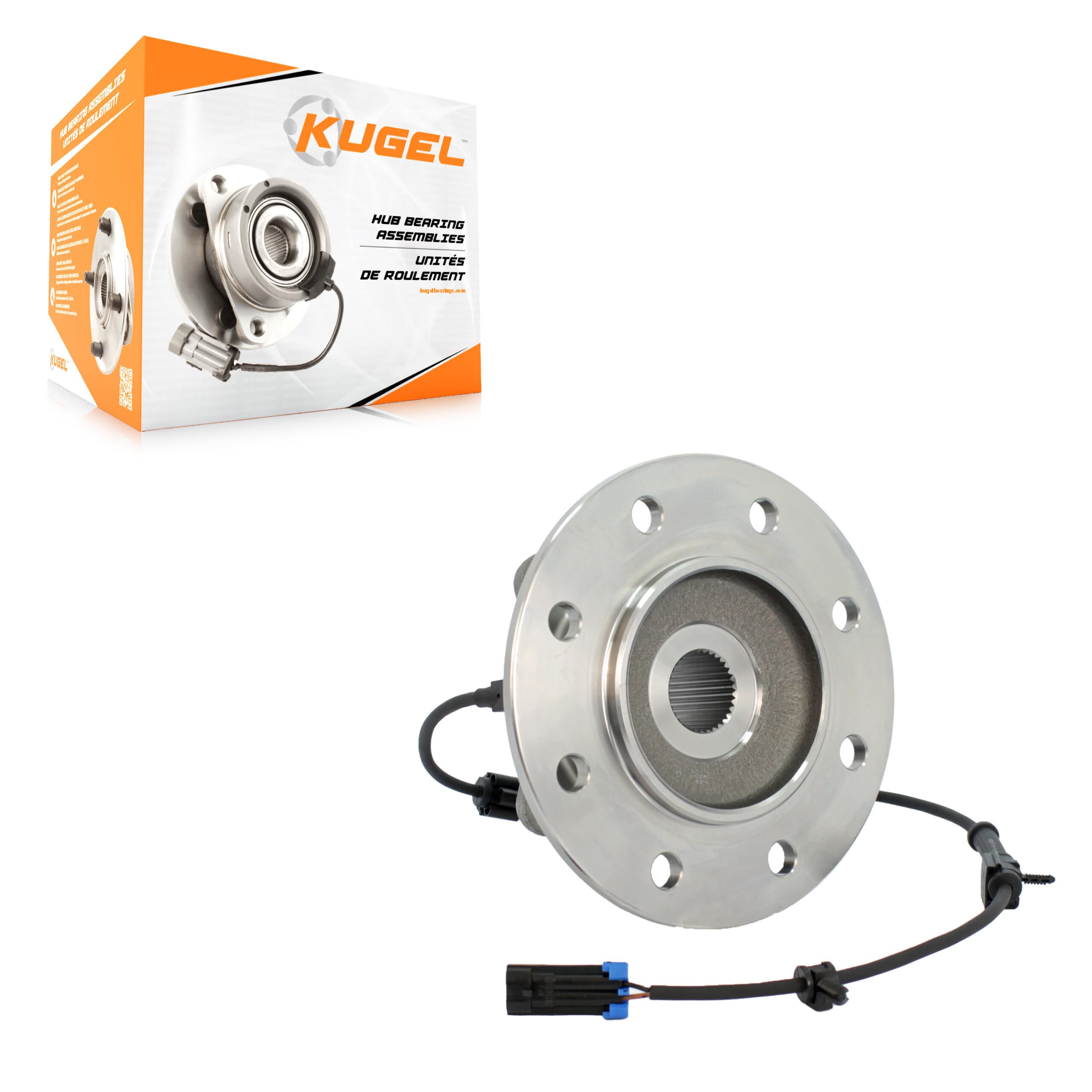 Kugel - 70-515041 - Front Wheel Bearing and Hub Assembly image 1