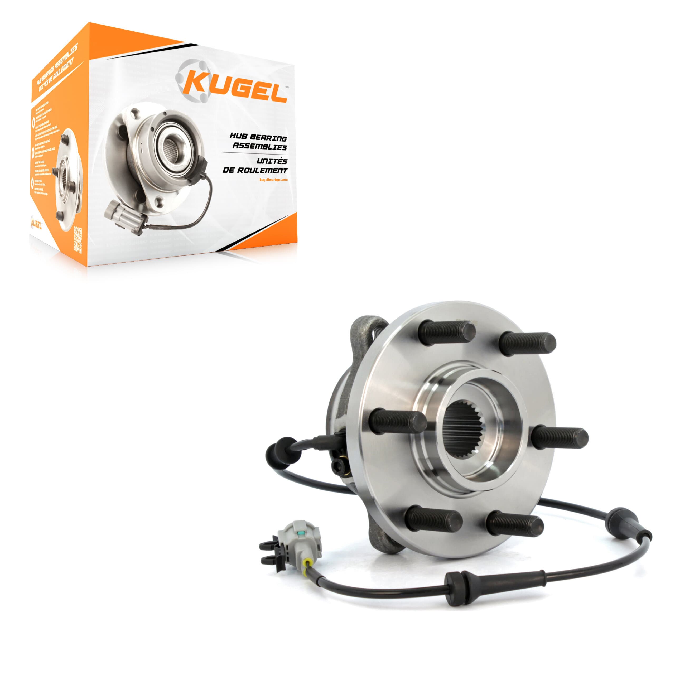 Kugel - 70-515065 - Front Wheel Bearing and Hub Assembly image 1