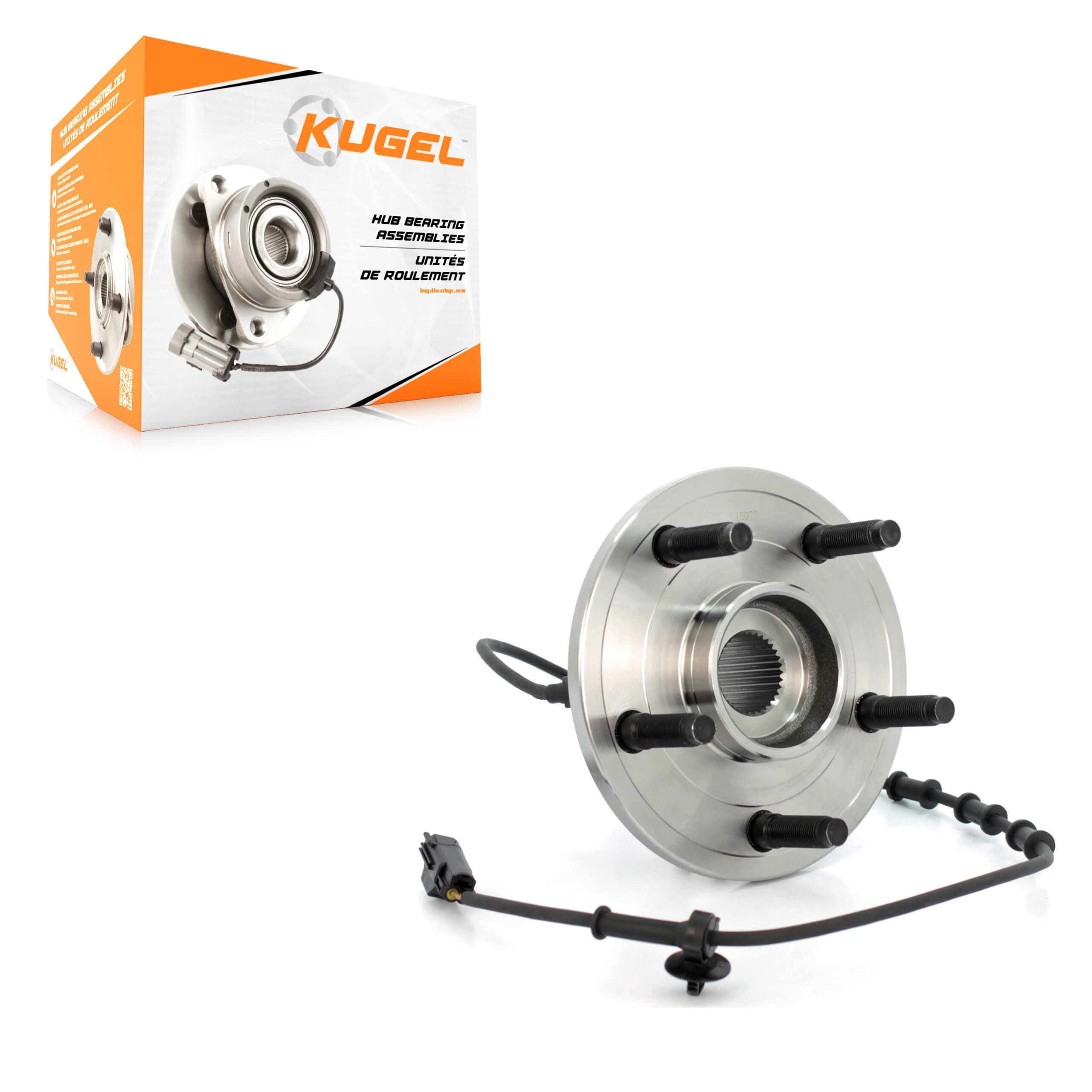 Kugel - 70-515073 - Front Wheel Bearing and Hub Assembly image 1