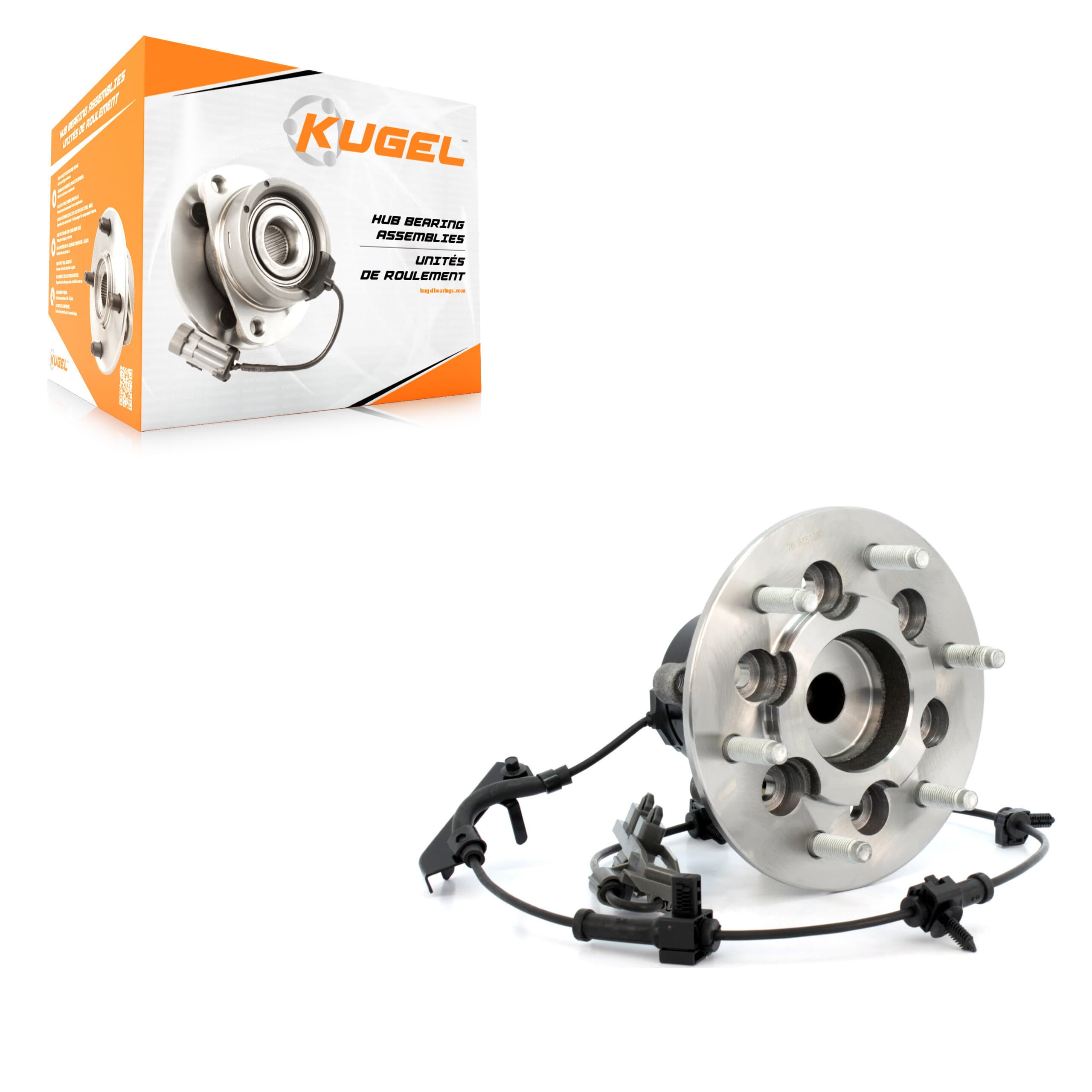 Kugel - 70-515108 - Front Left Wheel Bearing and Hub Assembly image 1