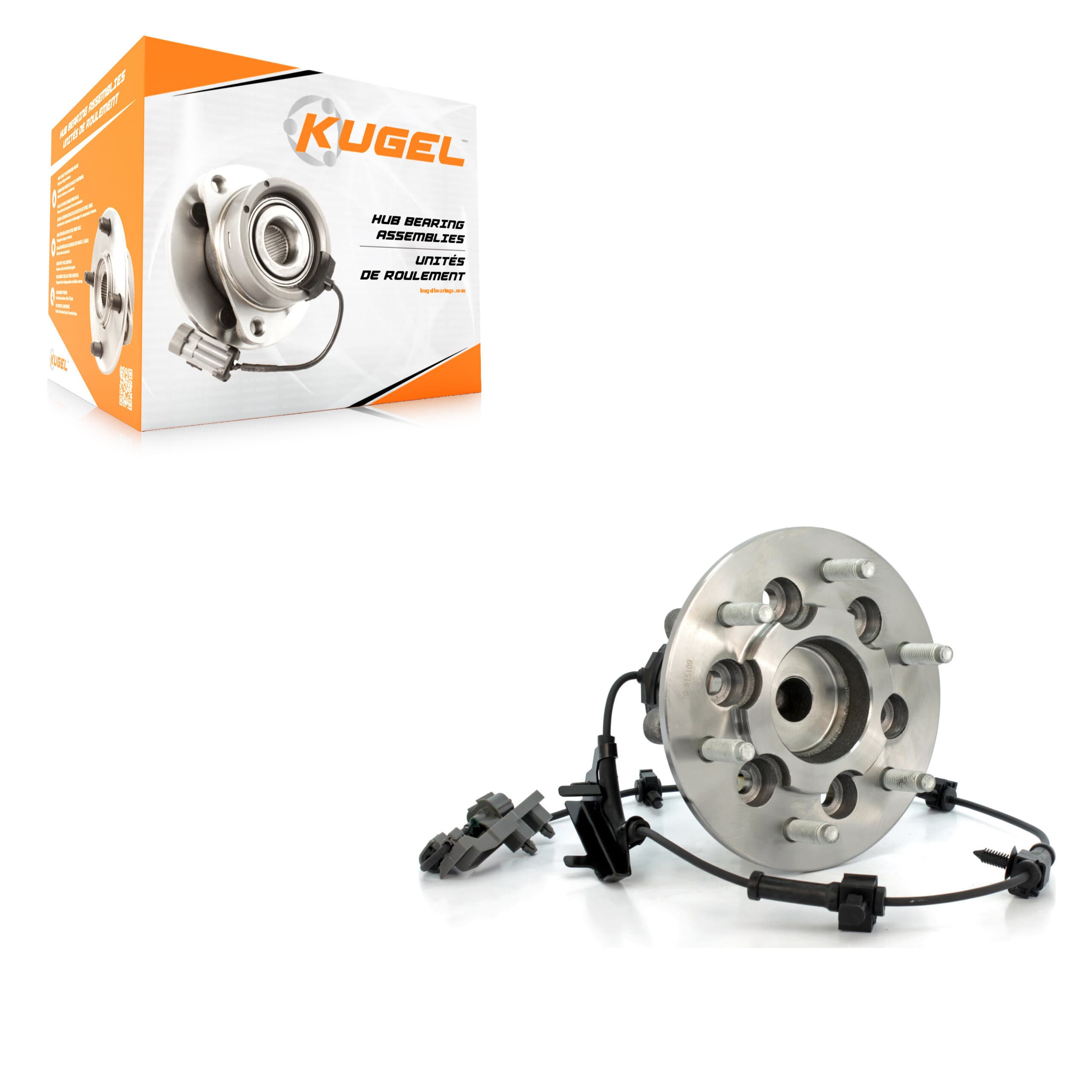 Kugel - 70-515109 - Front Right Wheel Bearing and Hub Assembly image 1