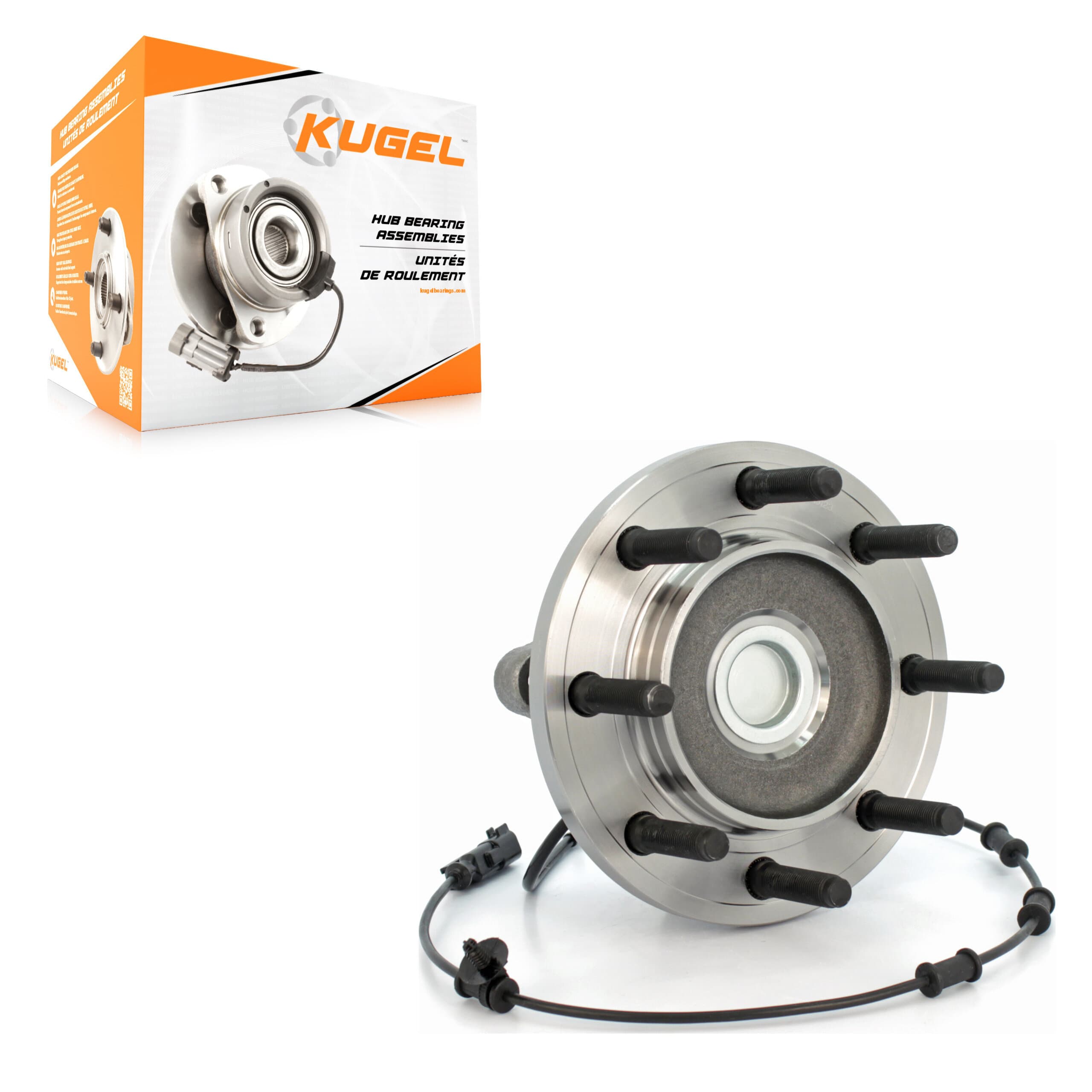 Kugel - 70-515123 - Front Wheel Bearing and Hub Assembly image 1