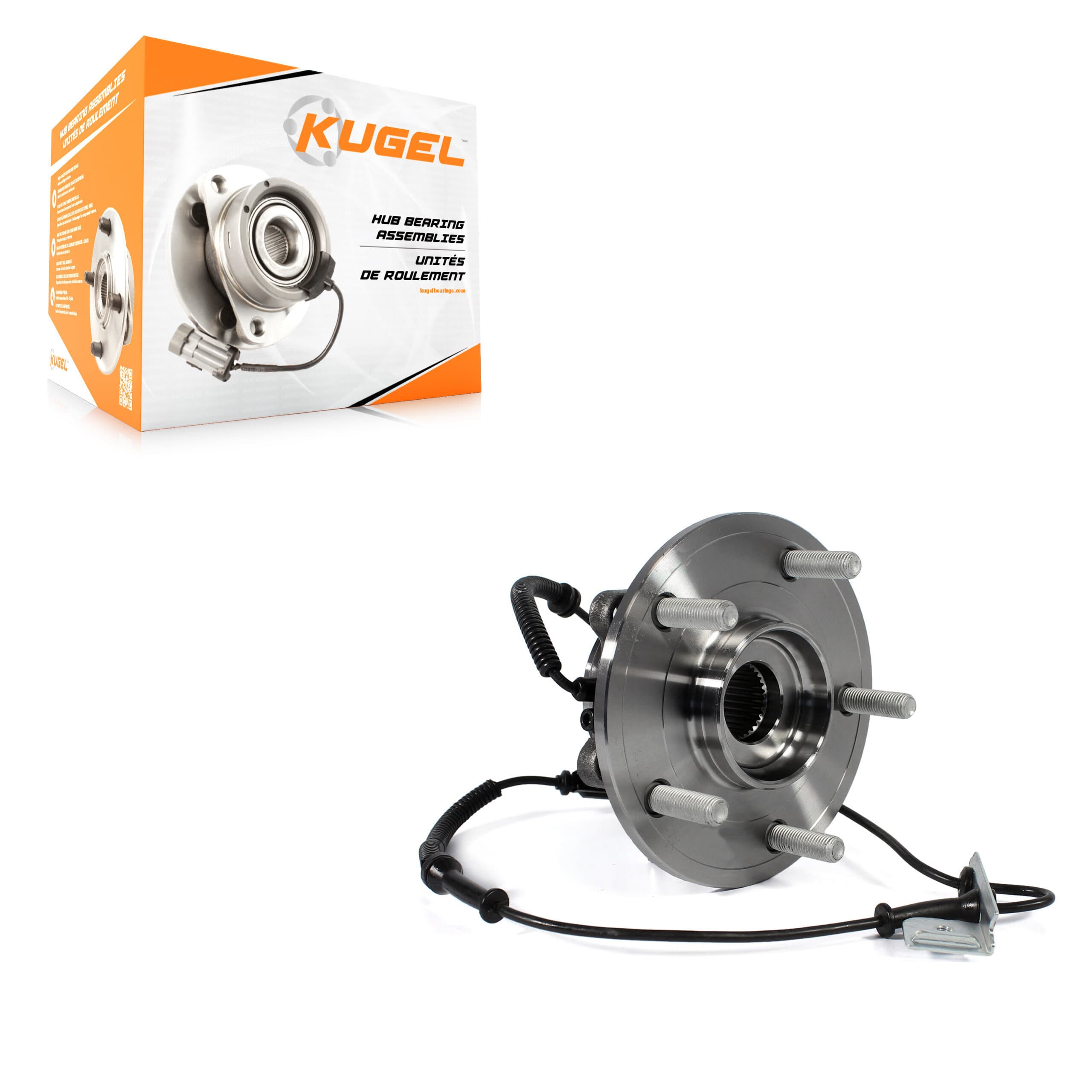 Kugel - 70-515150 - Front Wheel Bearing and Hub Assembly image 1