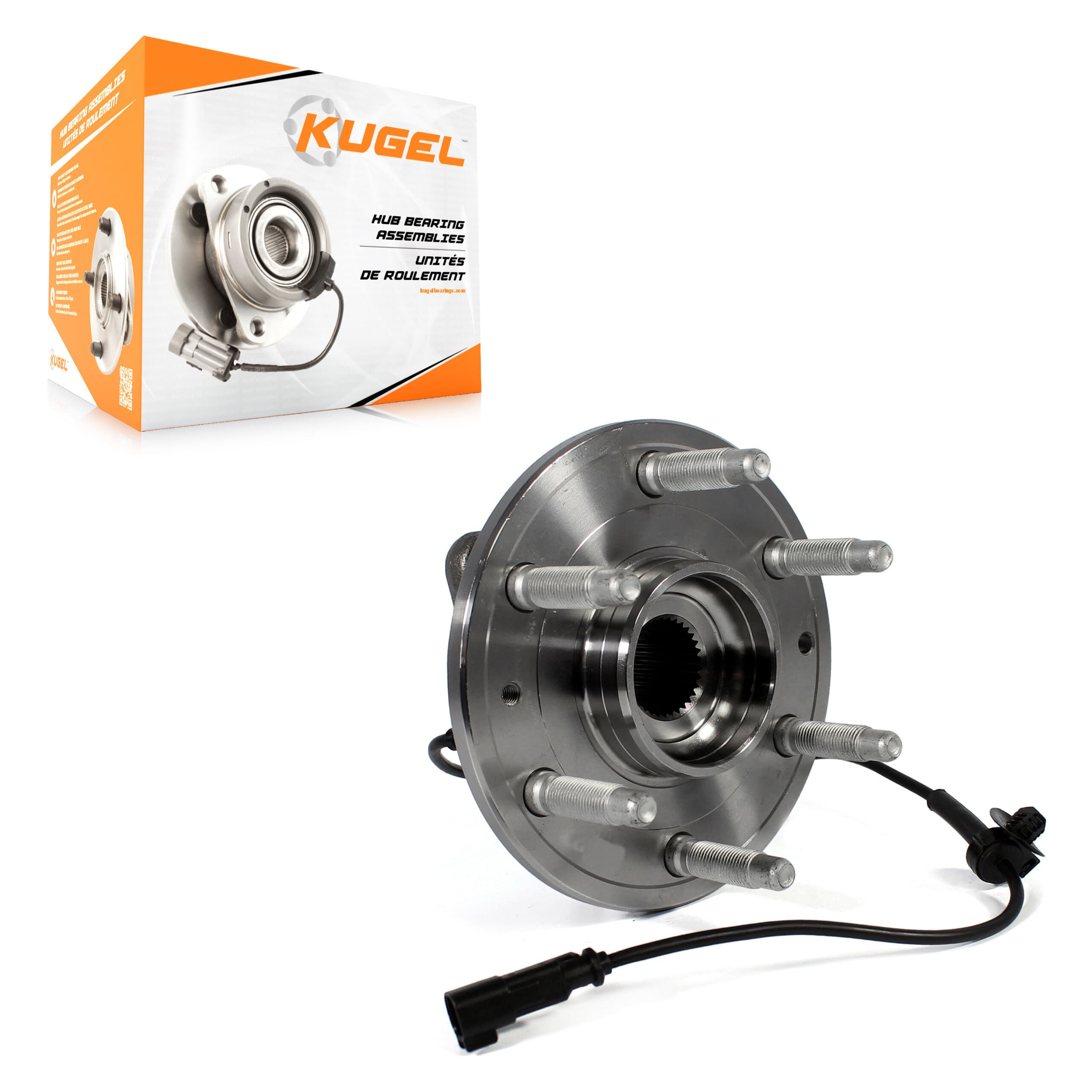 Kugel - 70-515160 - Front Wheel Bearing and Hub Assembly image 1