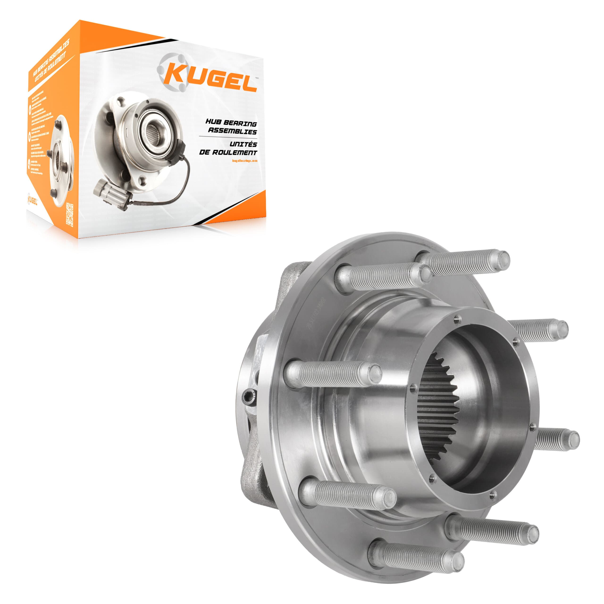 Kugel - 70-515183 - Front Wheel Bearing and Hub Assembly image 1
