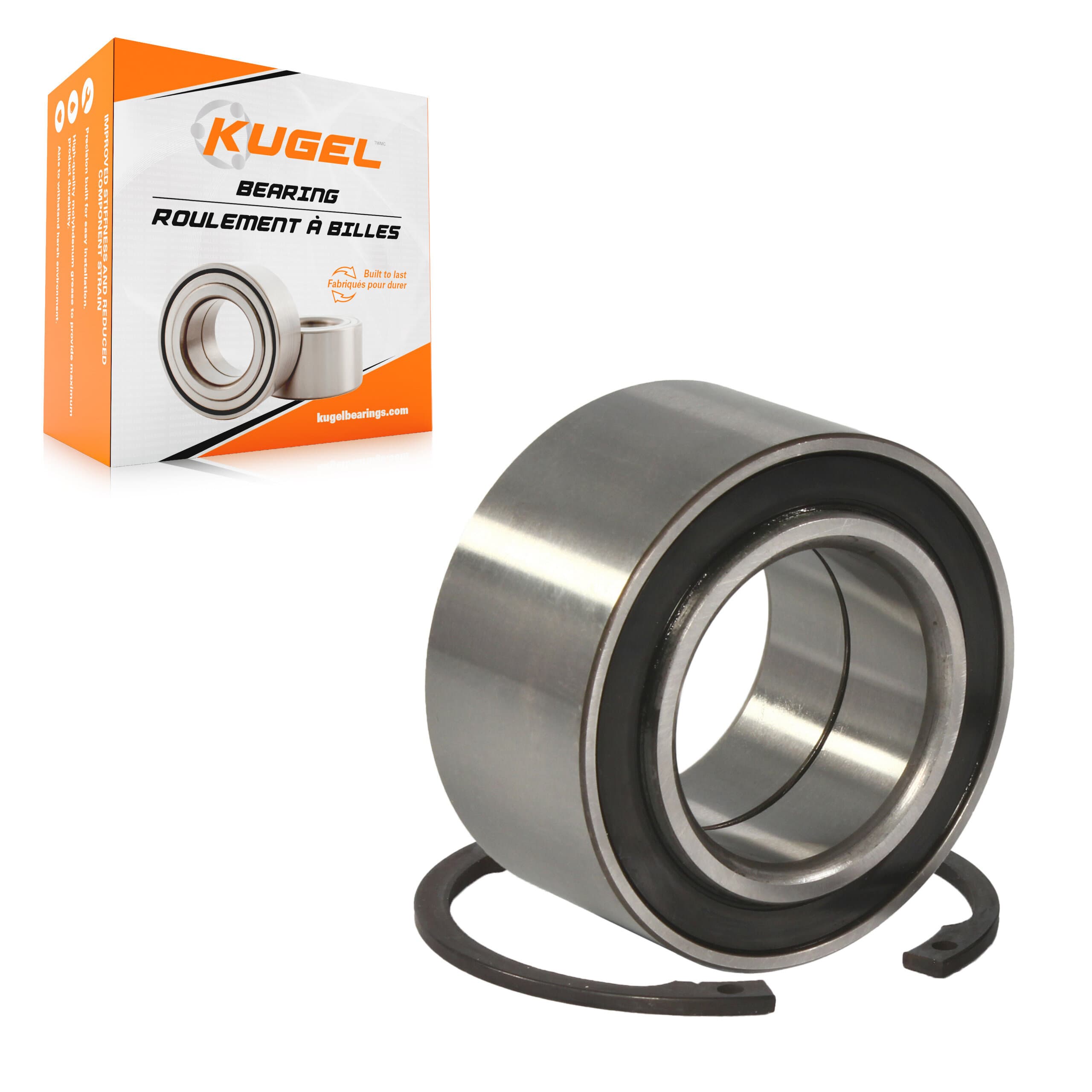 Kugel - 70-517008 - Front Inner Wheel Bearing and Race Set image 1