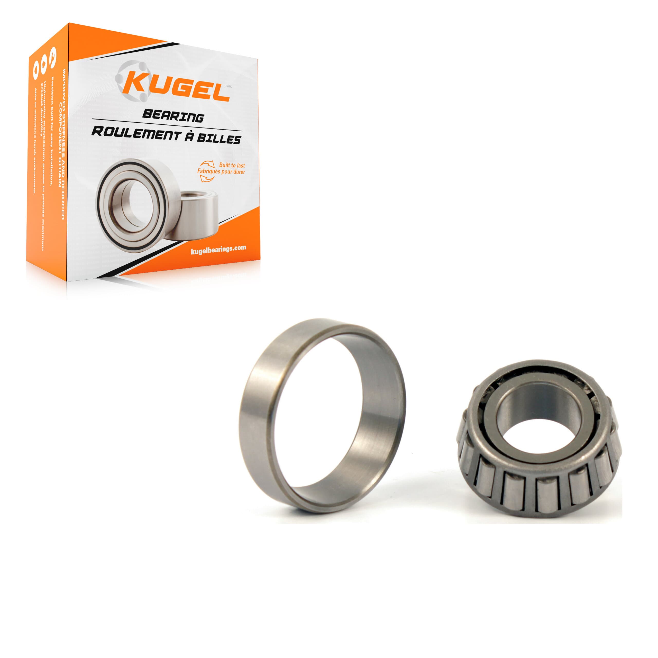 Kugel - 70-A1 - Rear Outer Wheel Bearing and Race Set image 1