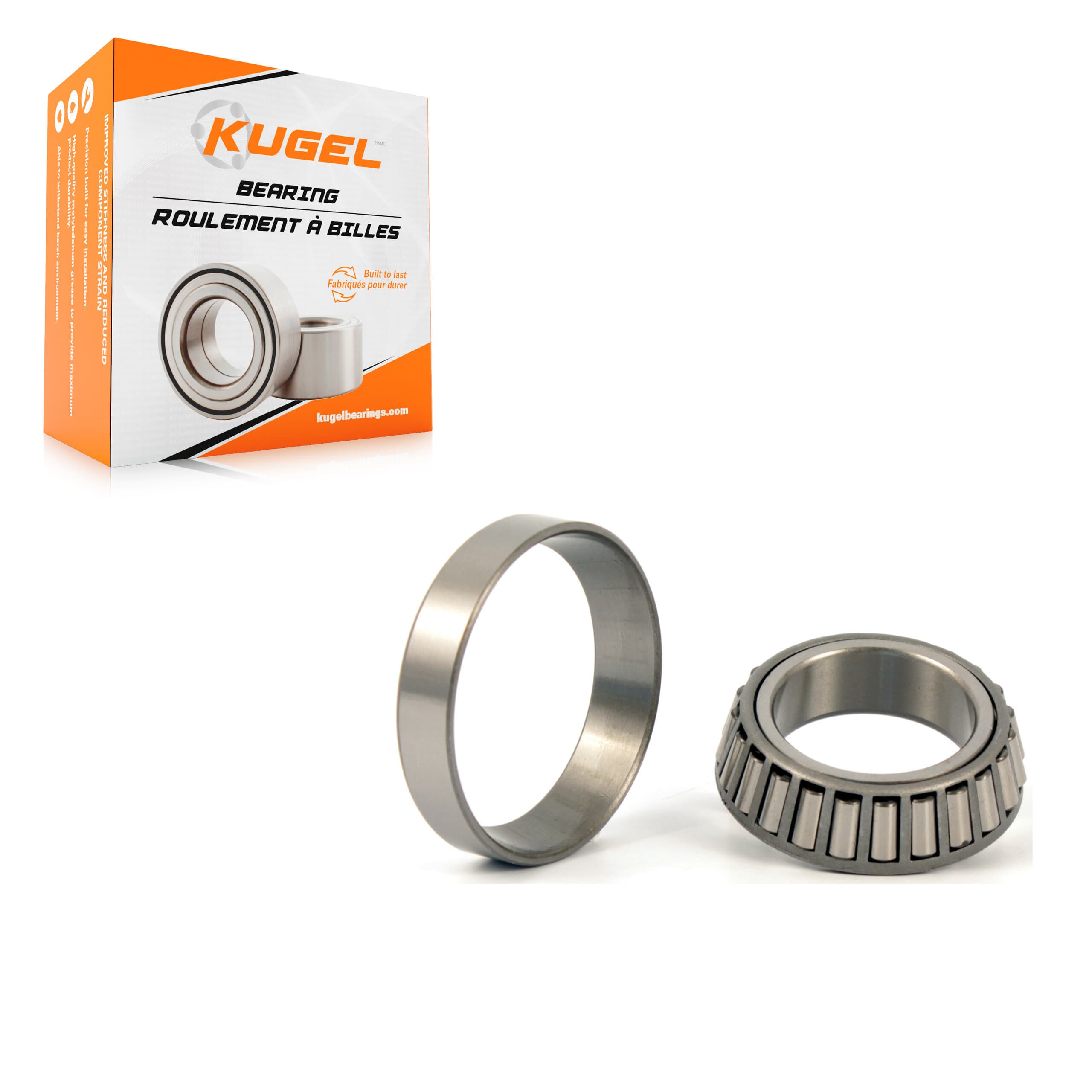 Kugel - 70-A13 - Front Inner Wheel Bearing and Race Set image 1
