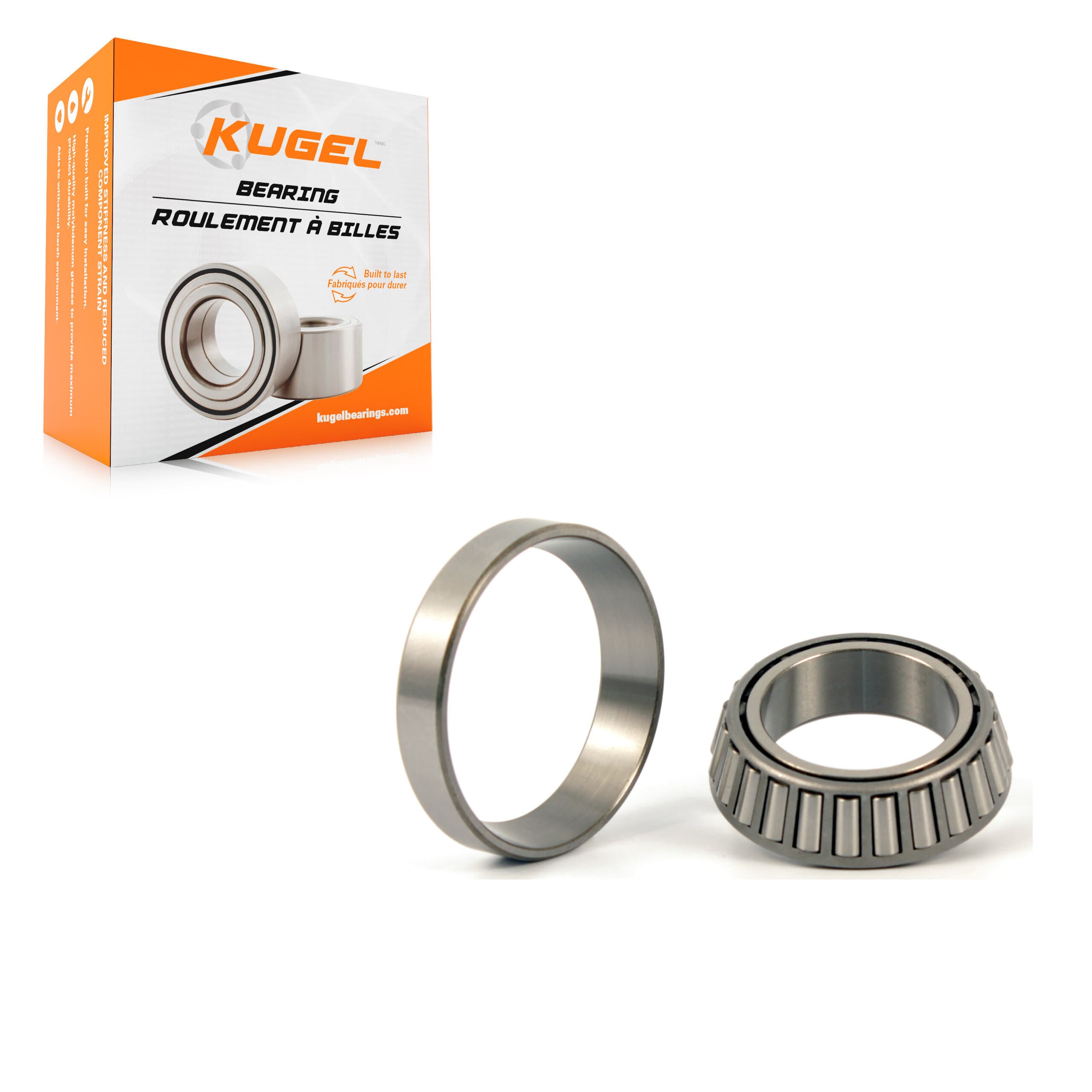 Kugel - 70-A17 - Front Inner Wheel Bearing and Race Set image 1