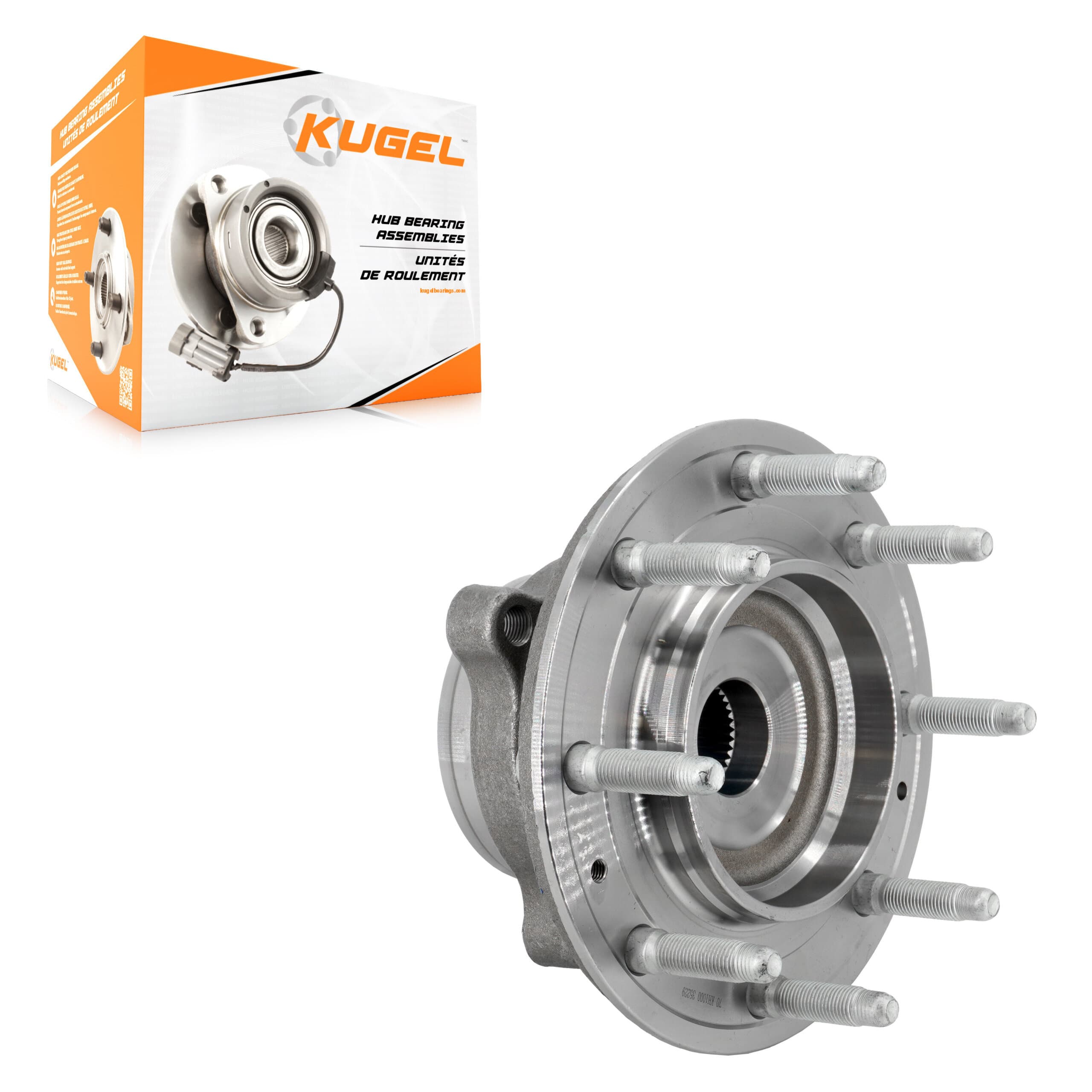 Kugel - 70-KH1000 - Front Wheel Bearing and Hub Assembly image 1